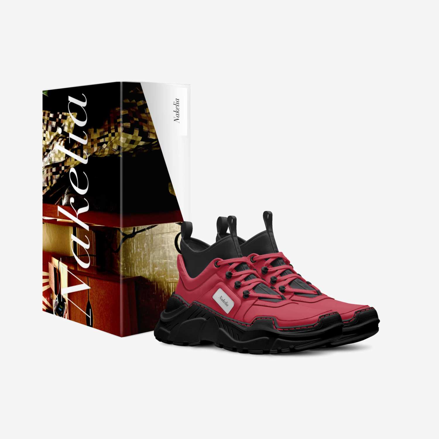 NikkiB 22 custom made in Italy shoes by Ihesiah Myers | Box view