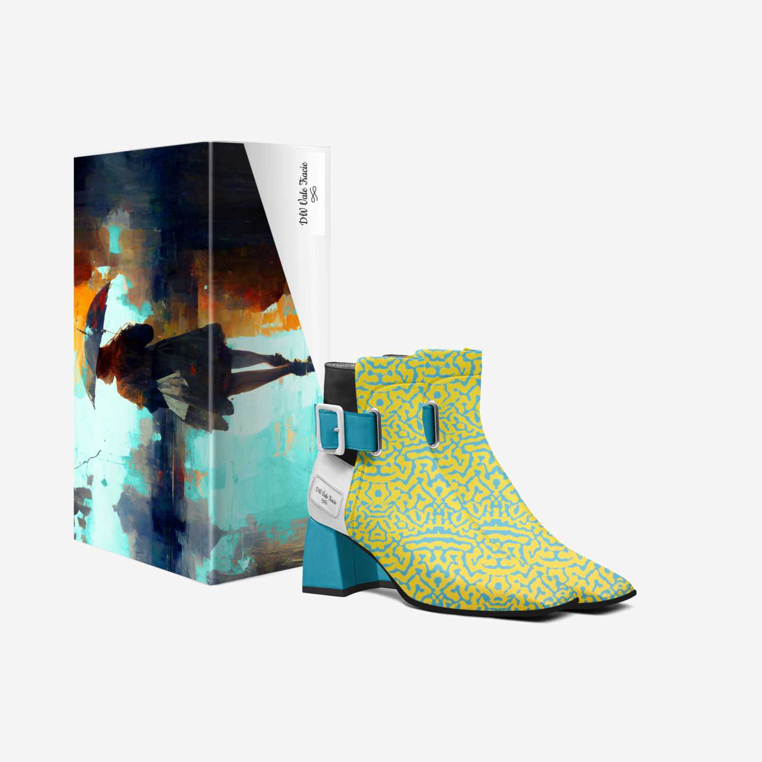 DW Vale Tracie custom made in Italy shoes by Diana Joe | Box view