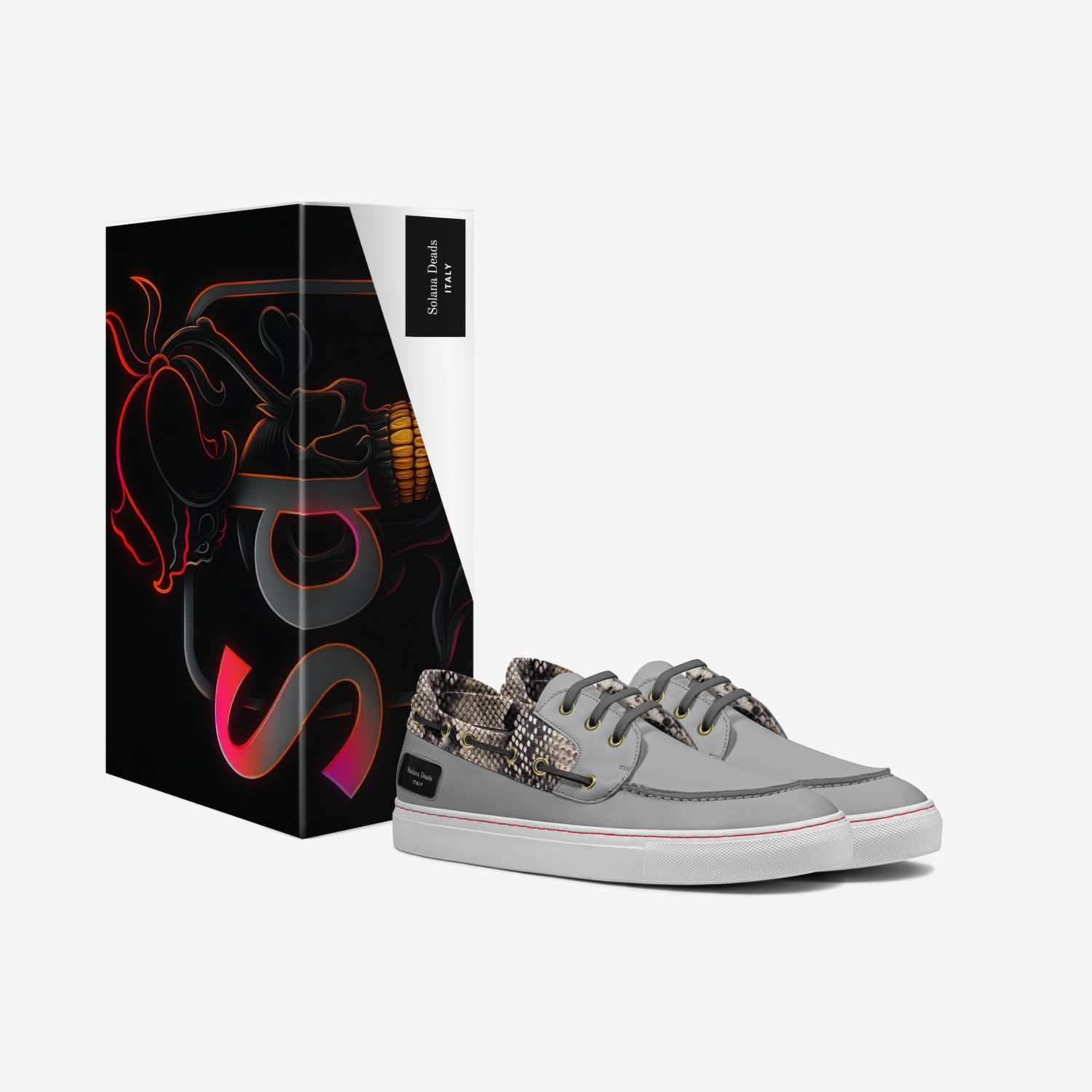 wut_iF custom made in Italy shoes by L3v3lz Godfrey | Box view