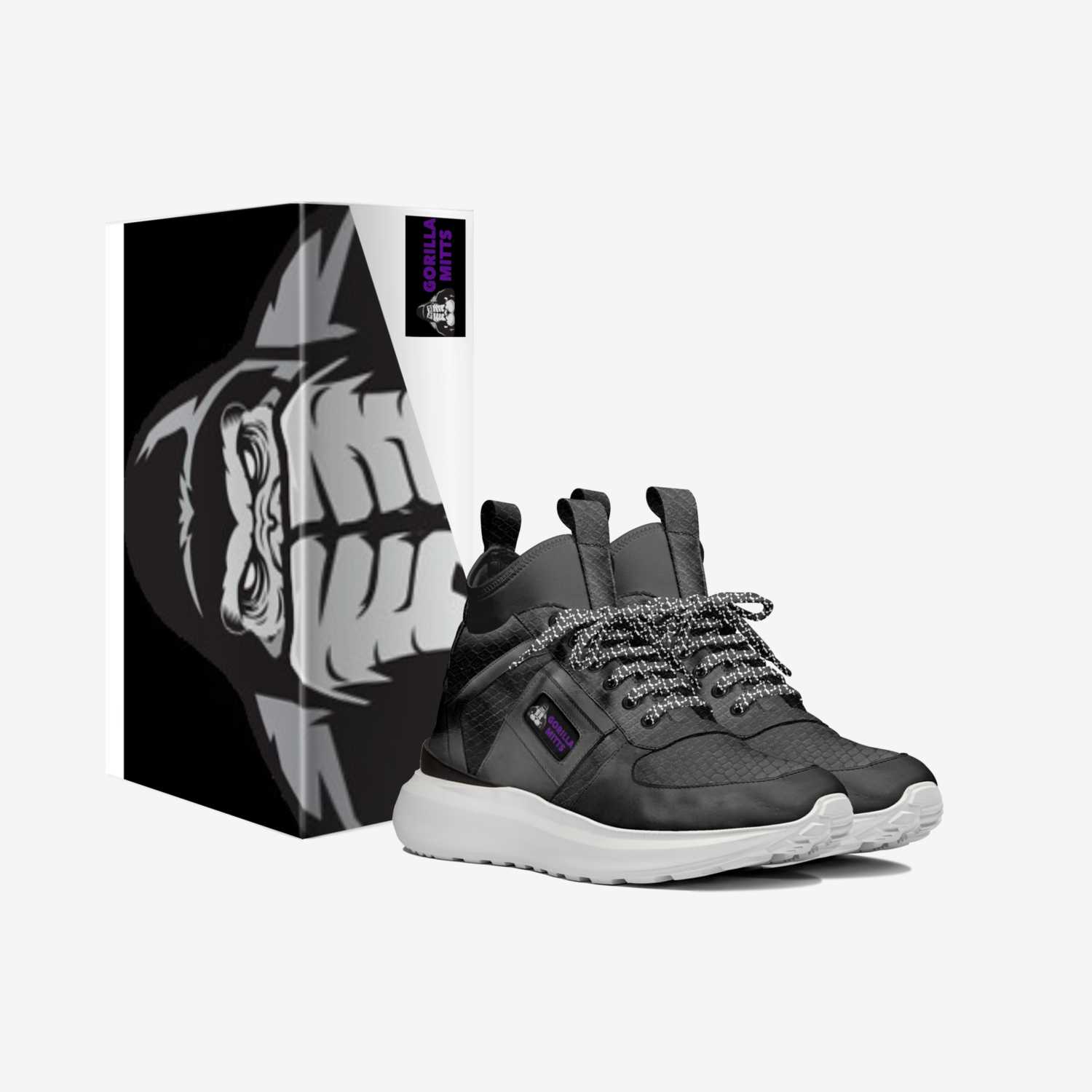 GORILLA MITTS custom made in Italy shoes by Jeff Waldon | Box view