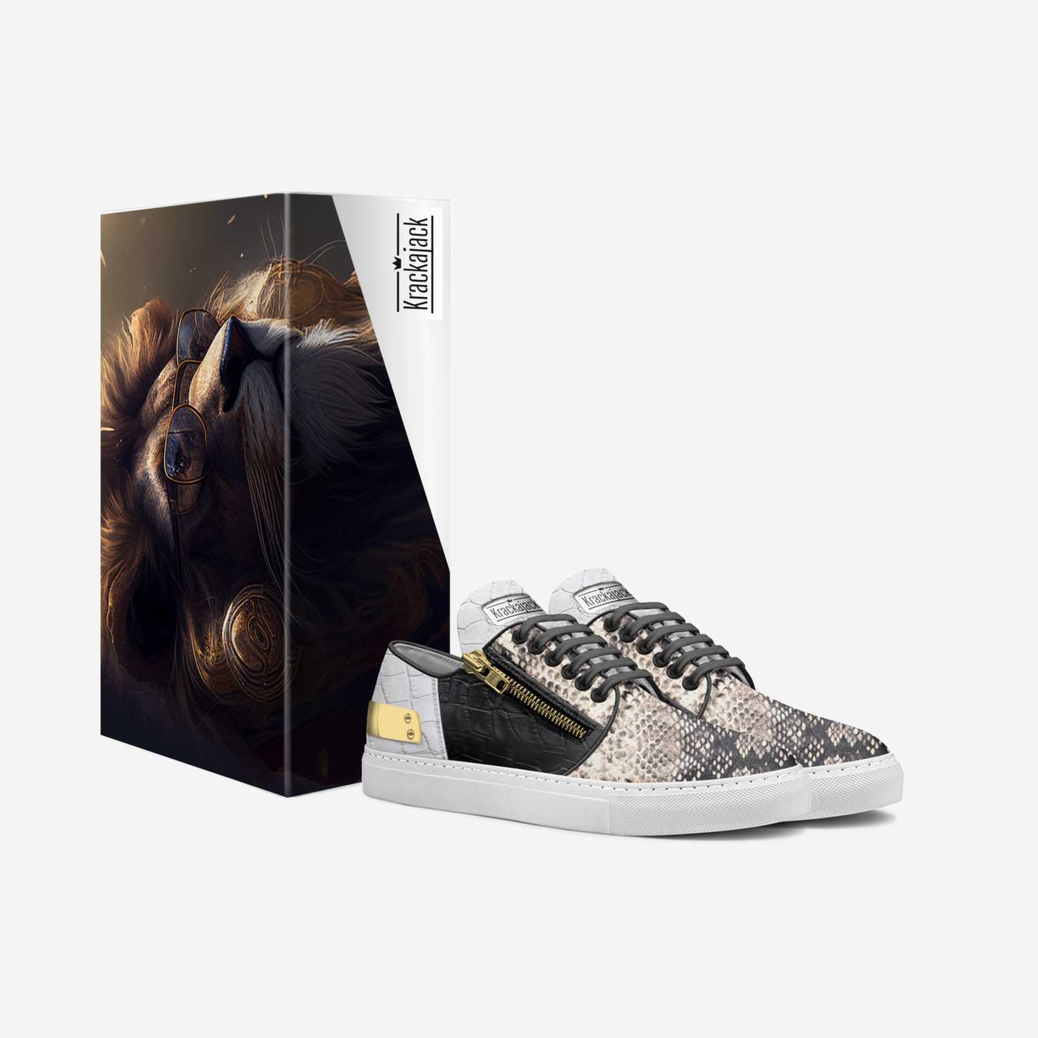 Krackajack custom made in Italy shoes by Stanley Zupky | Box view