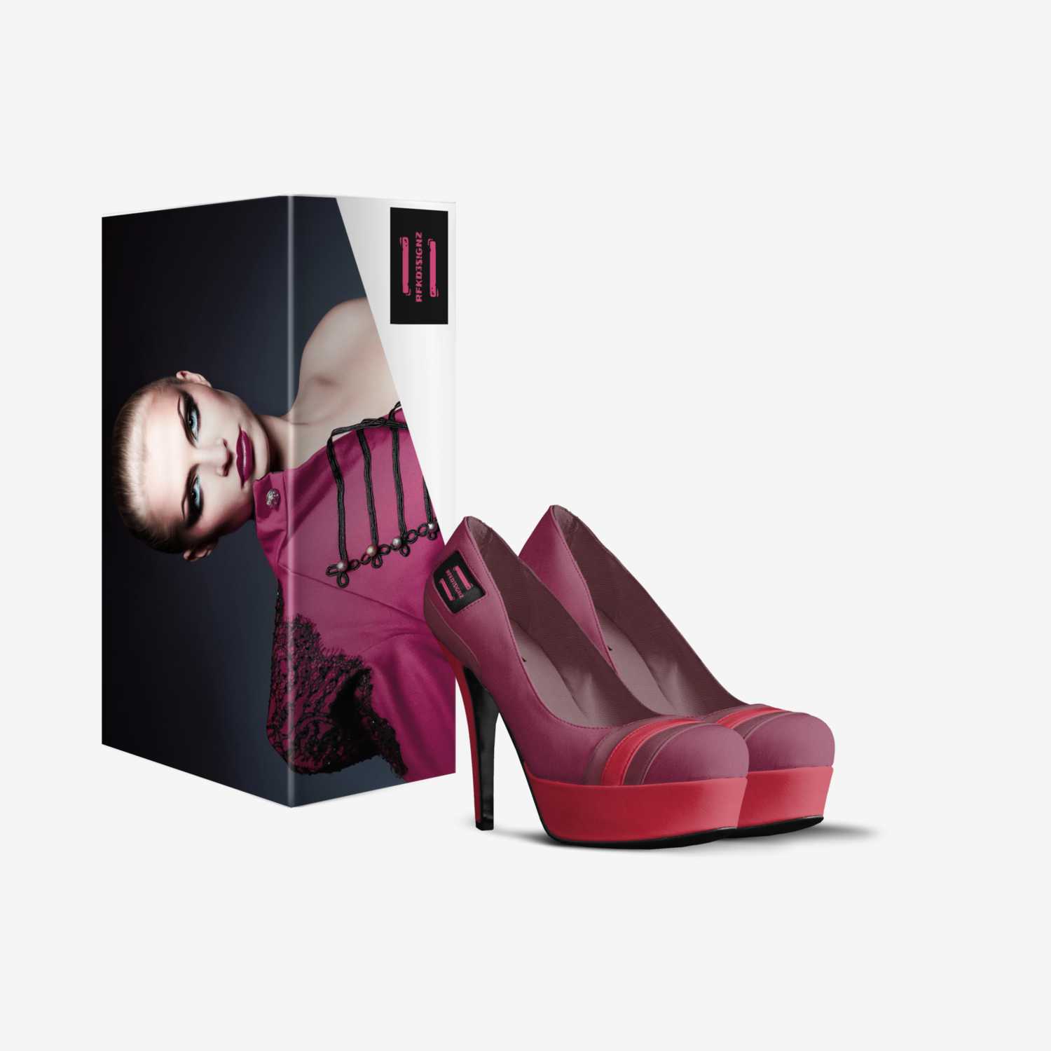 Love Philtre custom made in Italy shoes by Rudanie Kunst | Box view
