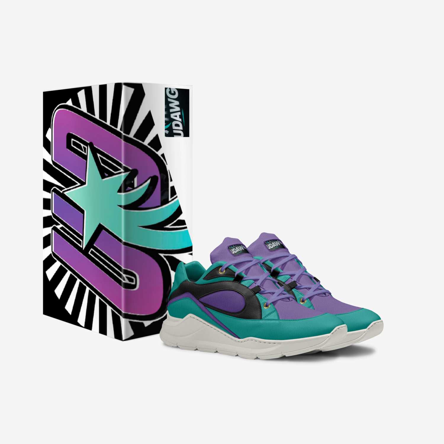 UDAWG  custom made in Italy shoes by R T | Box view