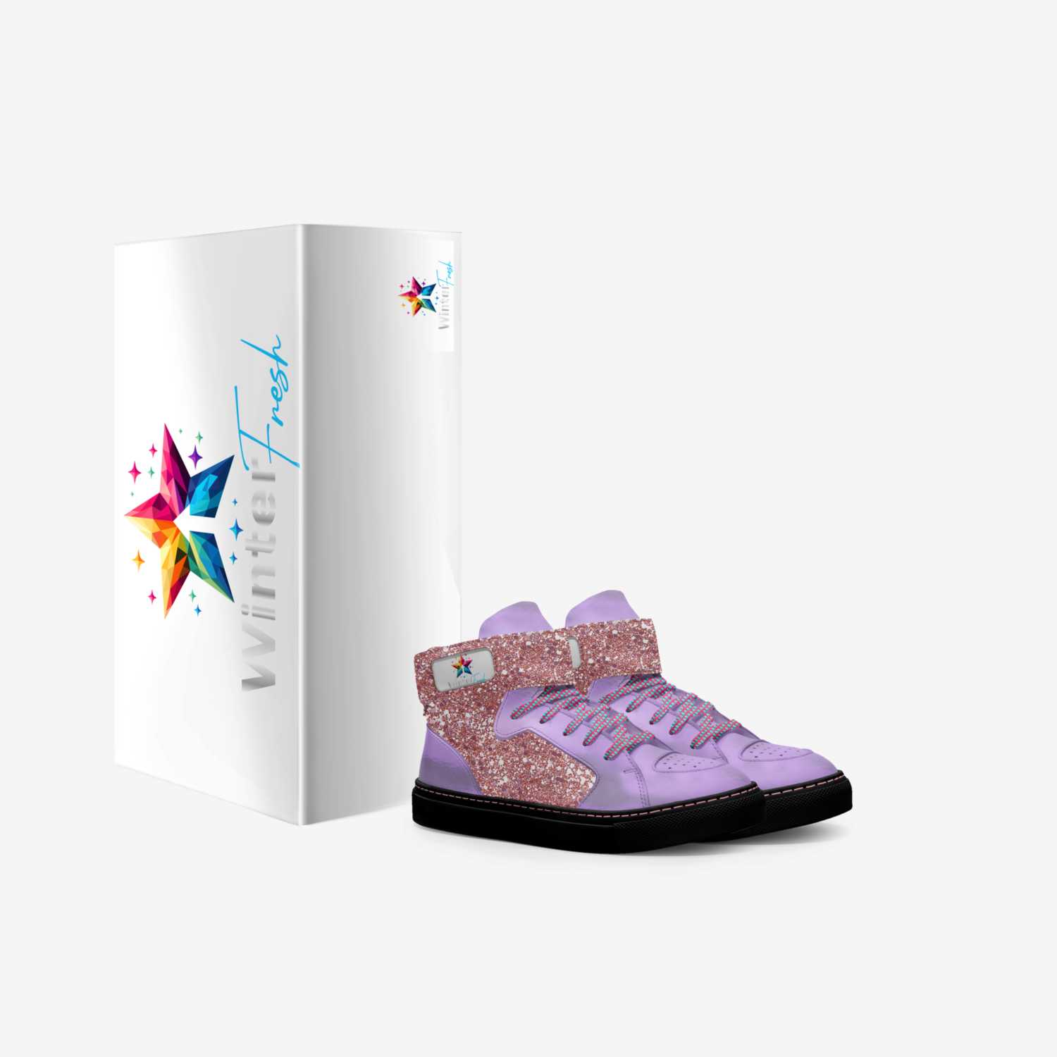 Winterfresh 1's custom made in Italy shoes by Deandre Jean-baptiste | Box view
