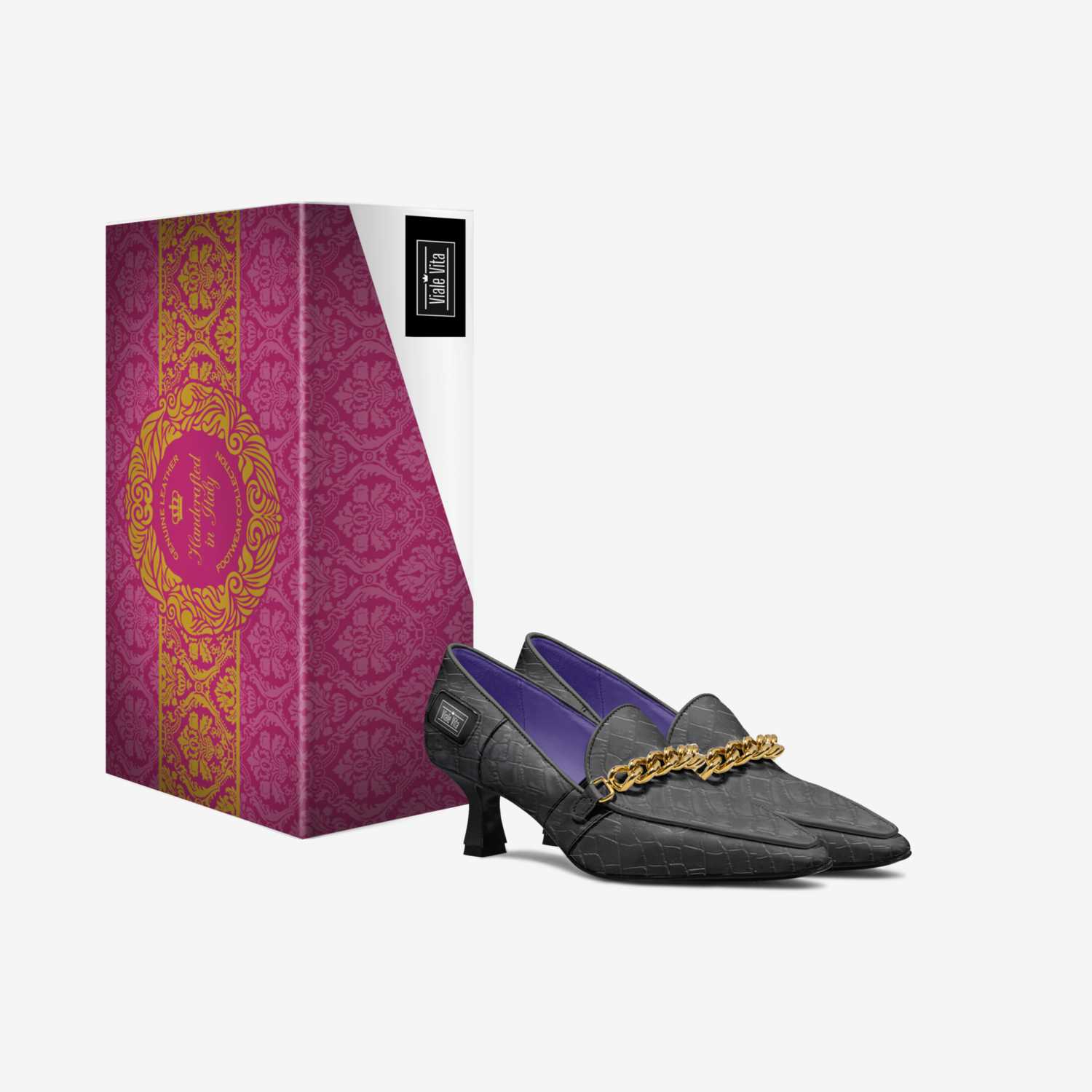 Viale Vita custom made in Italy shoes by Viale Vita | Box view