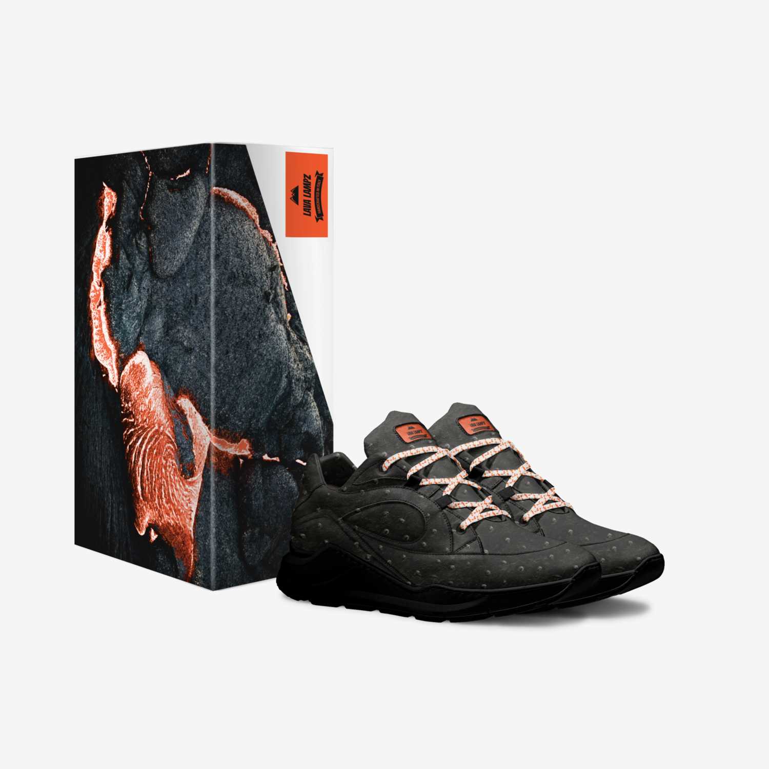 LAVA LAMPZ custom made in Italy shoes by Kevin Harris | Box view