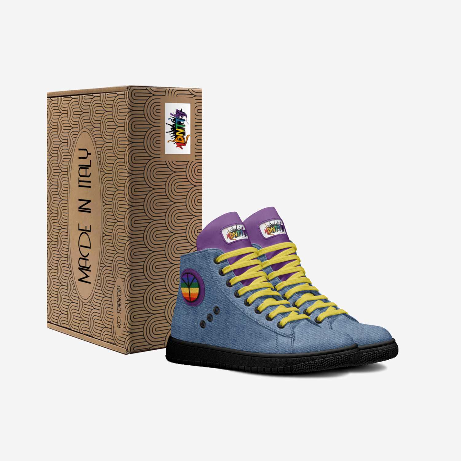 IdNtTy custom made in Italy shoes by Kamila M Green | Box view