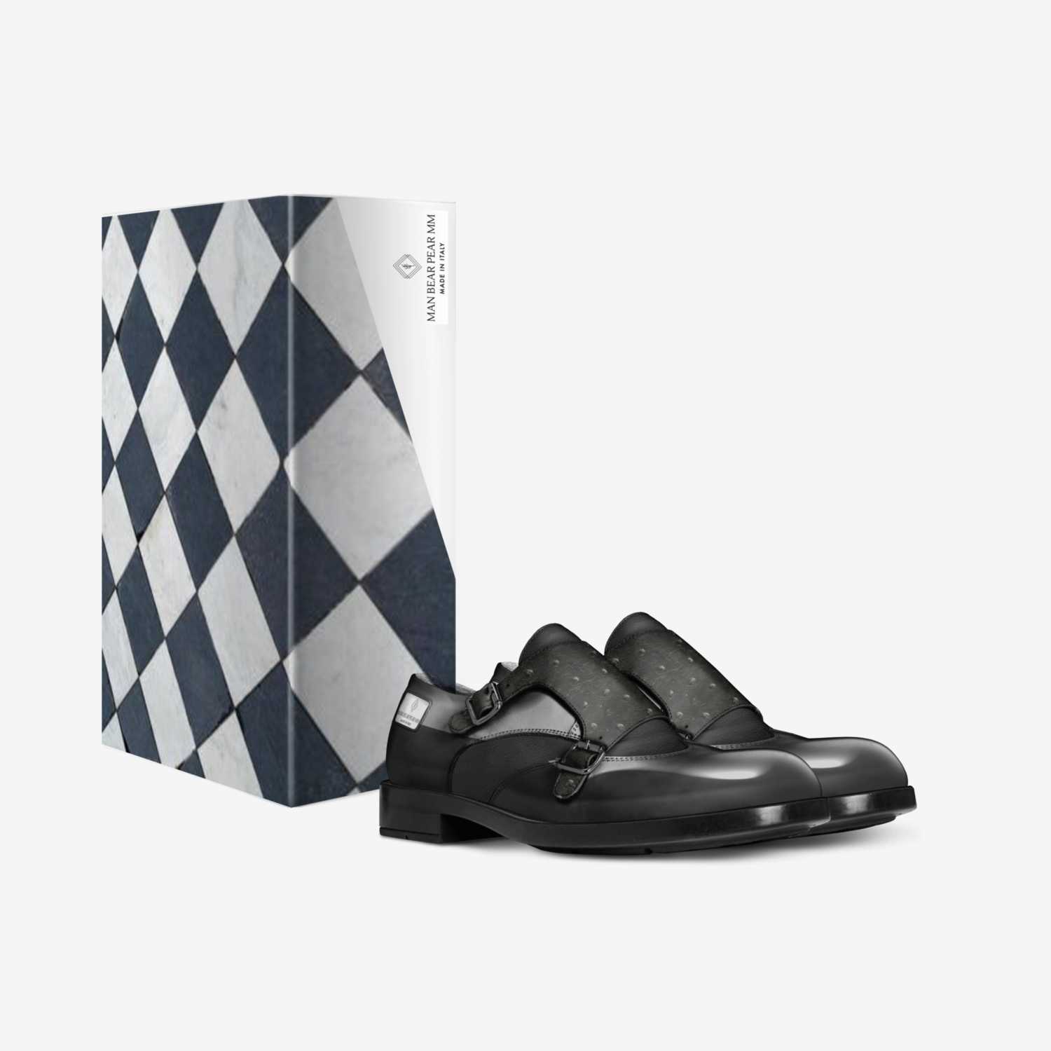 Man Bear Pear MM custom made in Italy shoes by Najee Chandler | Box view