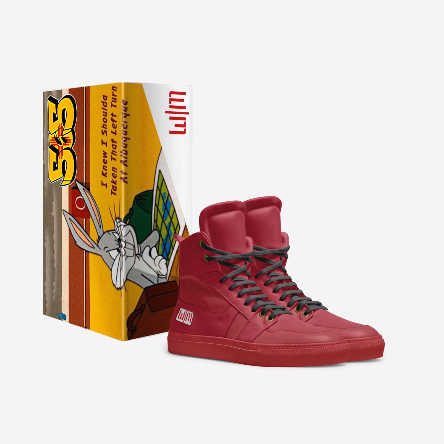 DukeCity 1's custom made in Italy shoes by Sidney Clayton Jr | Box view