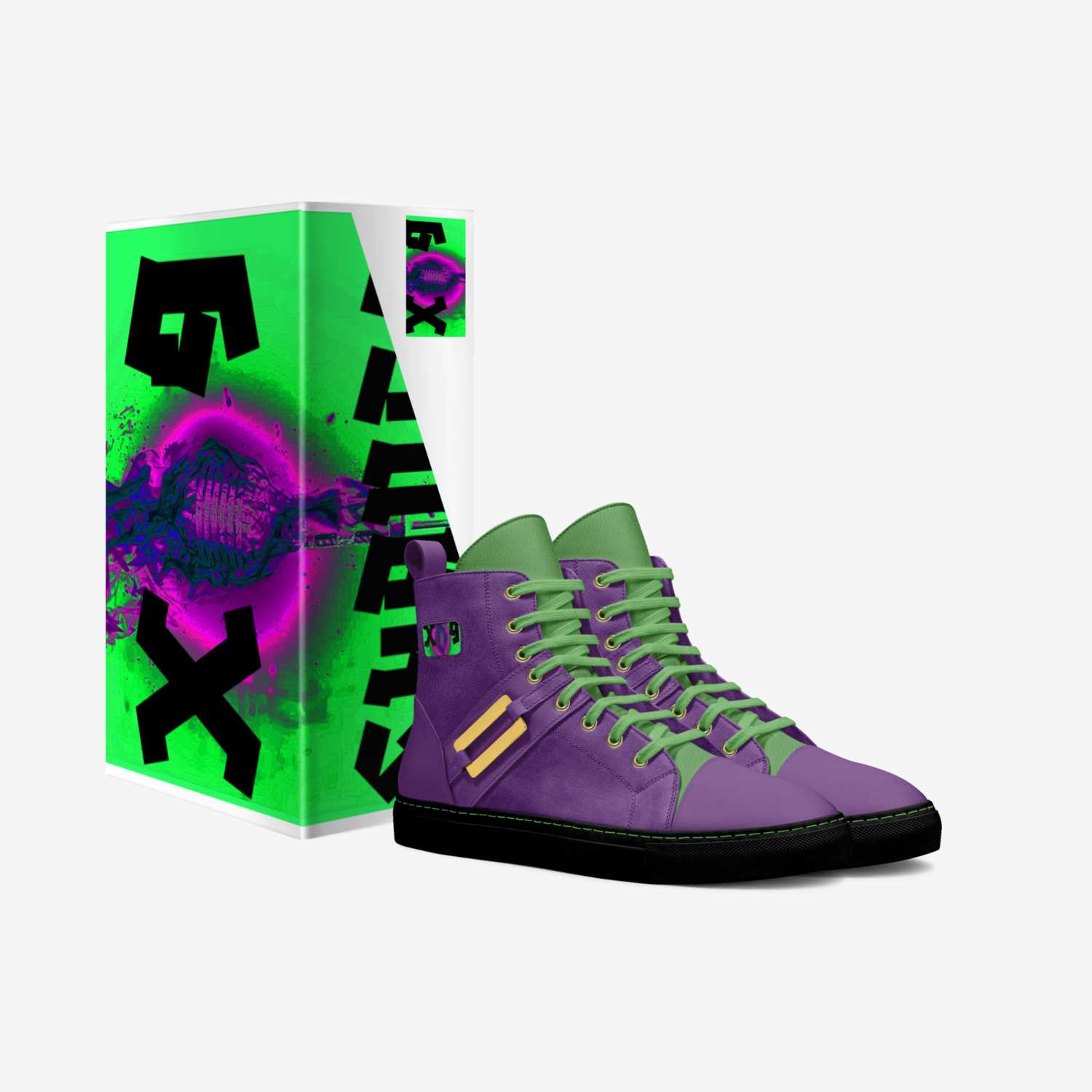 SX-9 ETHERS custom made in Italy shoes by Shango X | Box view