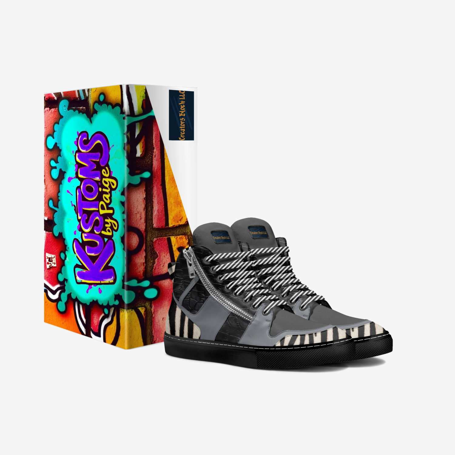 Creators Block custom made in Italy shoes by Ashley Thompson | Box view