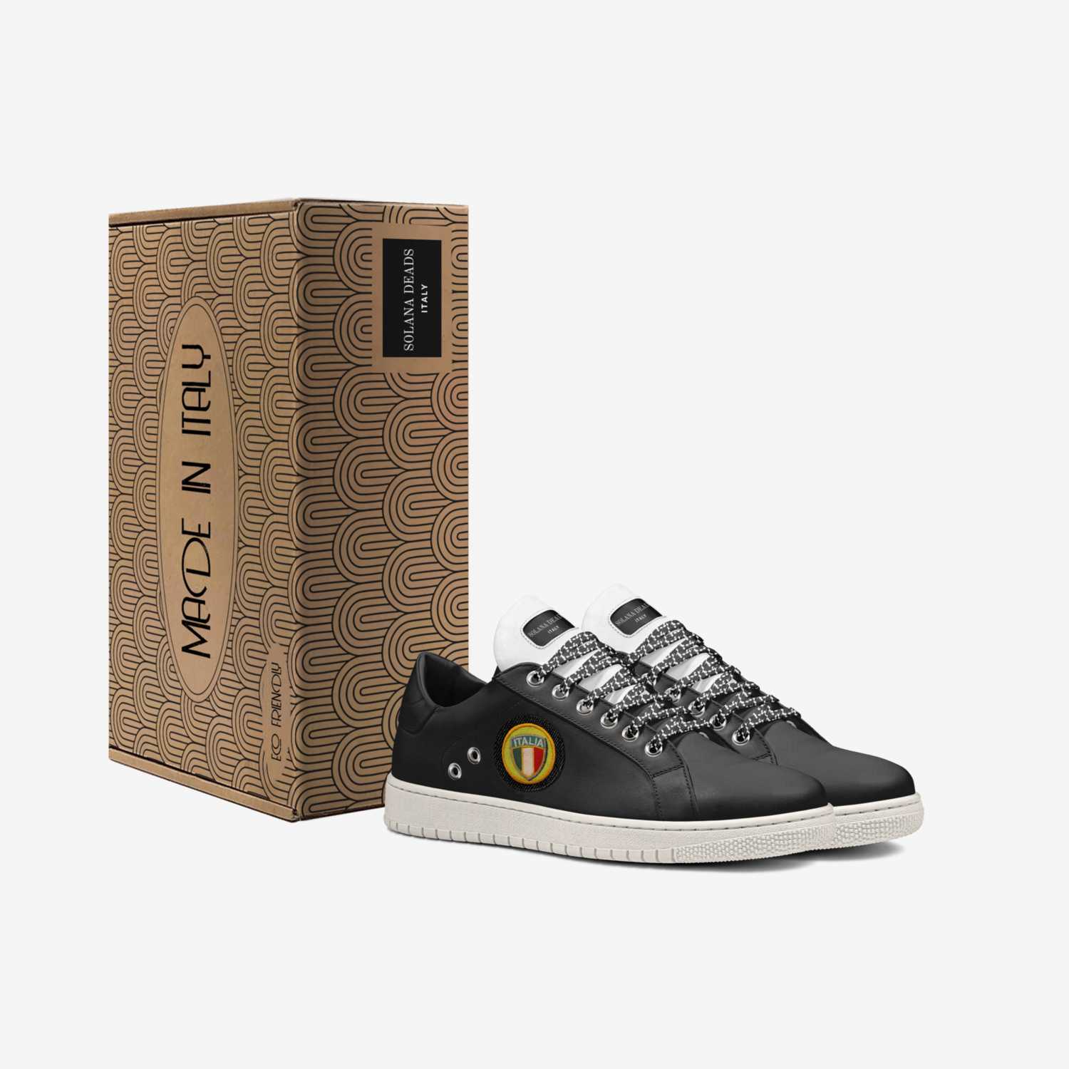 SOLANA DEADS  custom made in Italy shoes by L3v3lz Godfrey | Box view