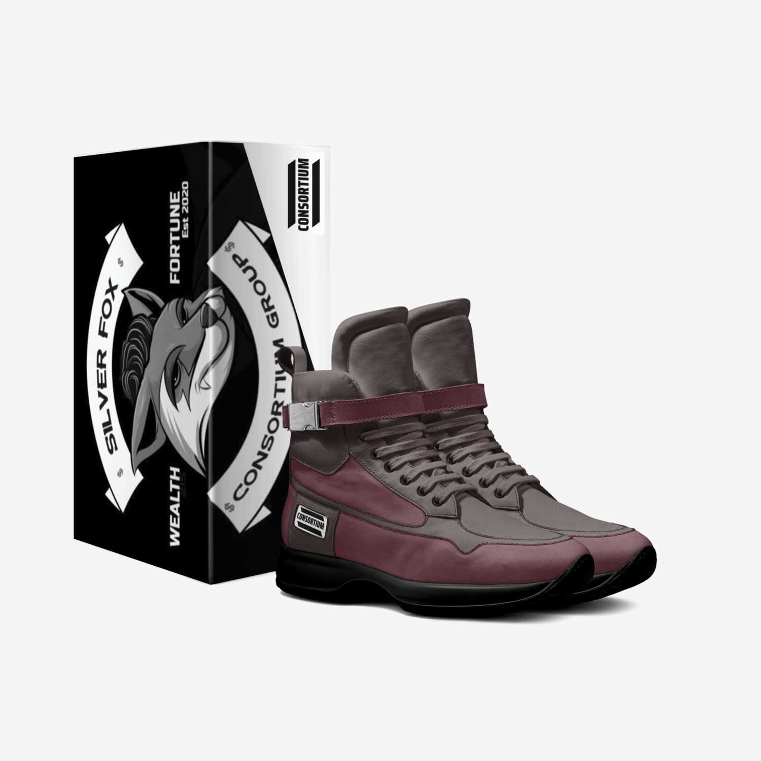 CONSORTIUM  custom made in Italy shoes by Silver Fox Consortium Group | Box view