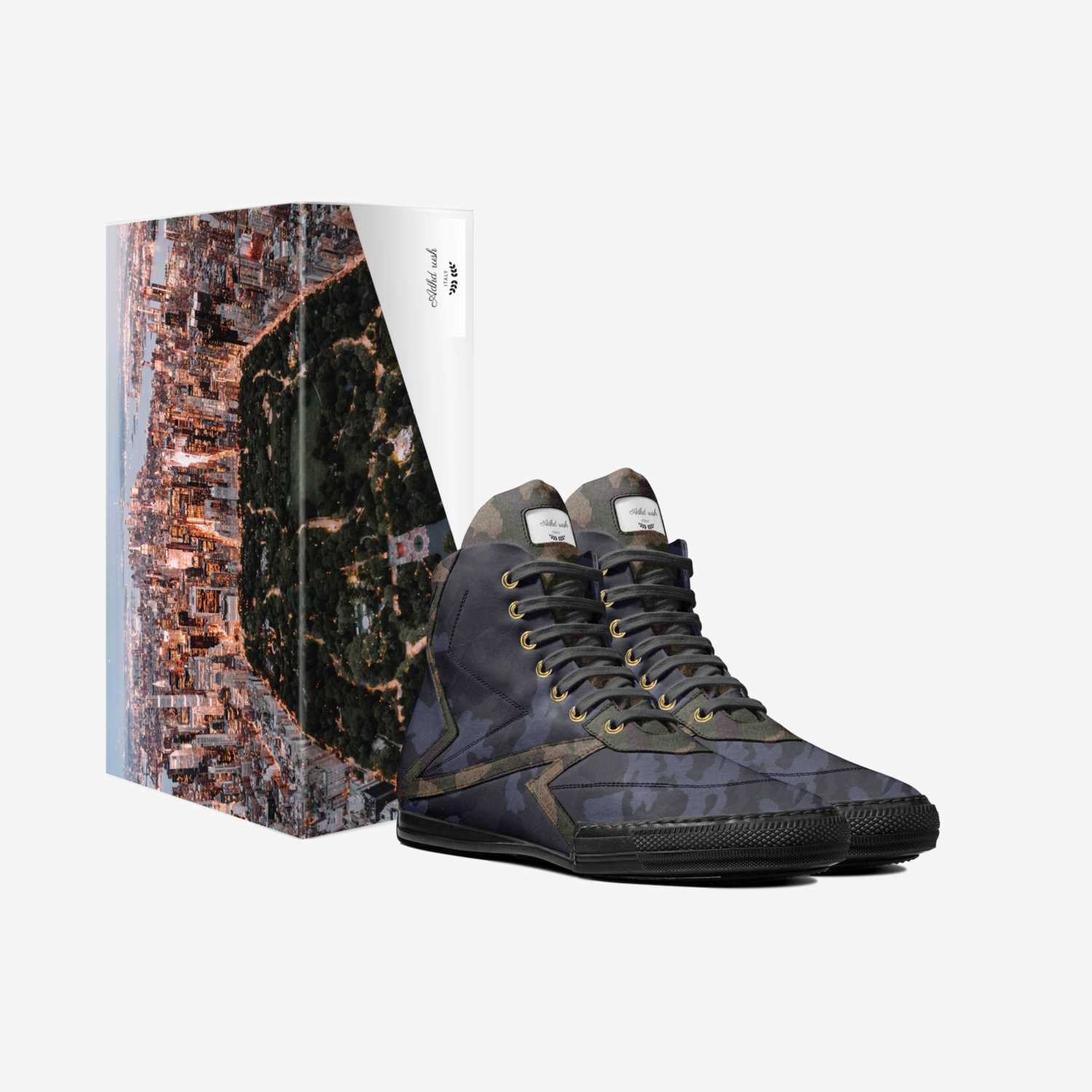 Adhd rush custom made in Italy shoes by Reinaldo Palencia | Box view
