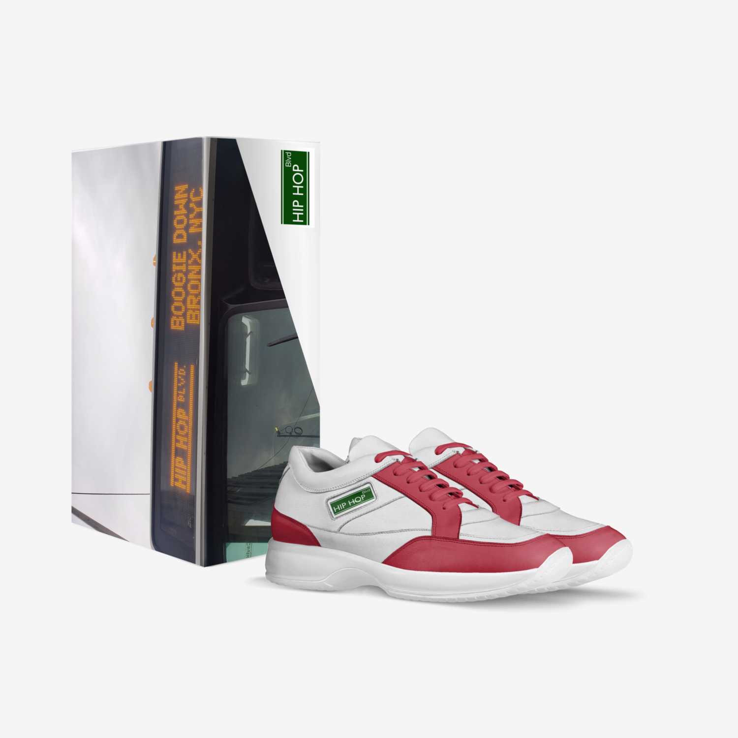 Hip Hop Blvd custom made in Italy shoes by Al Pizarro | Box view