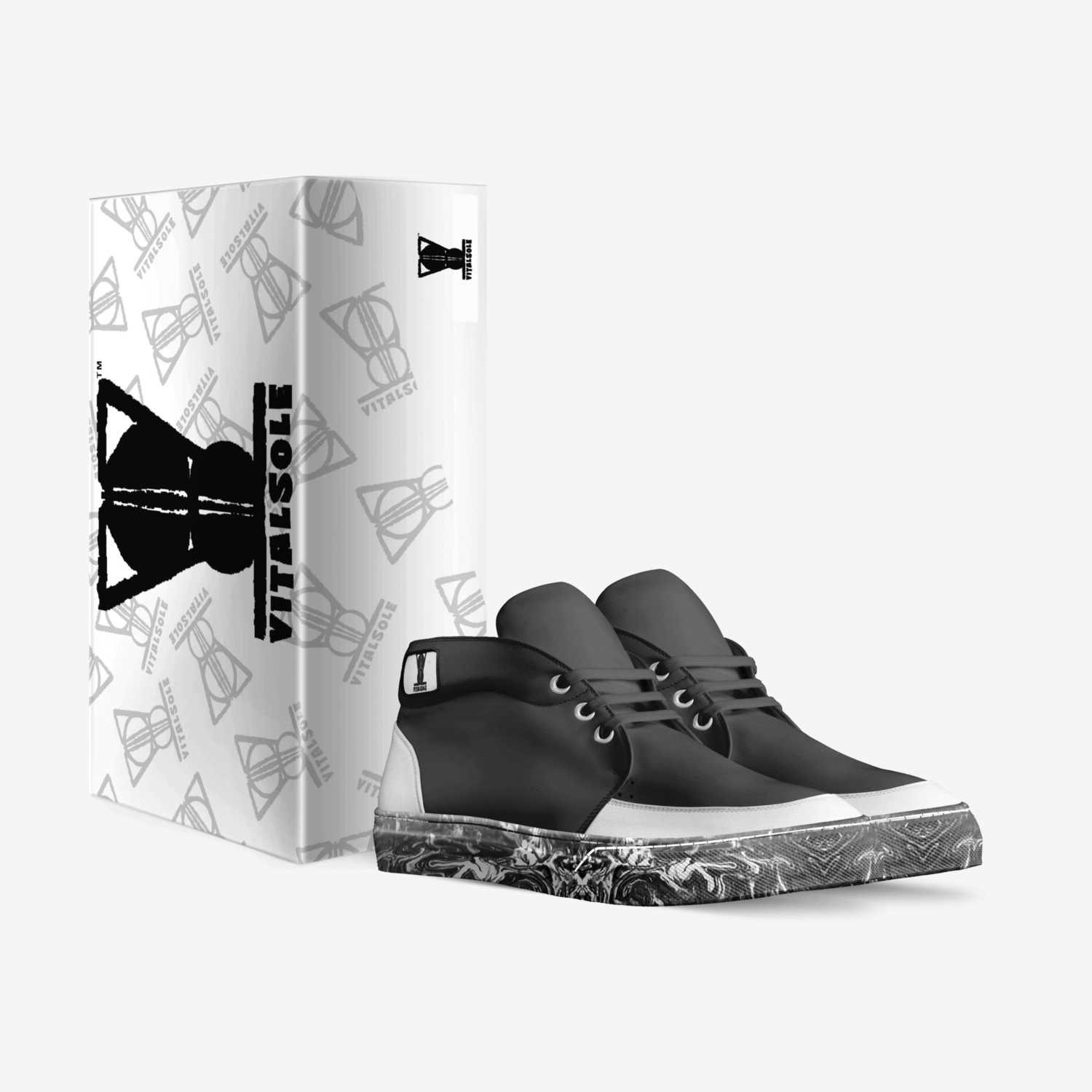 Right Whales custom made in Italy shoes by Olivia Lake | Box view