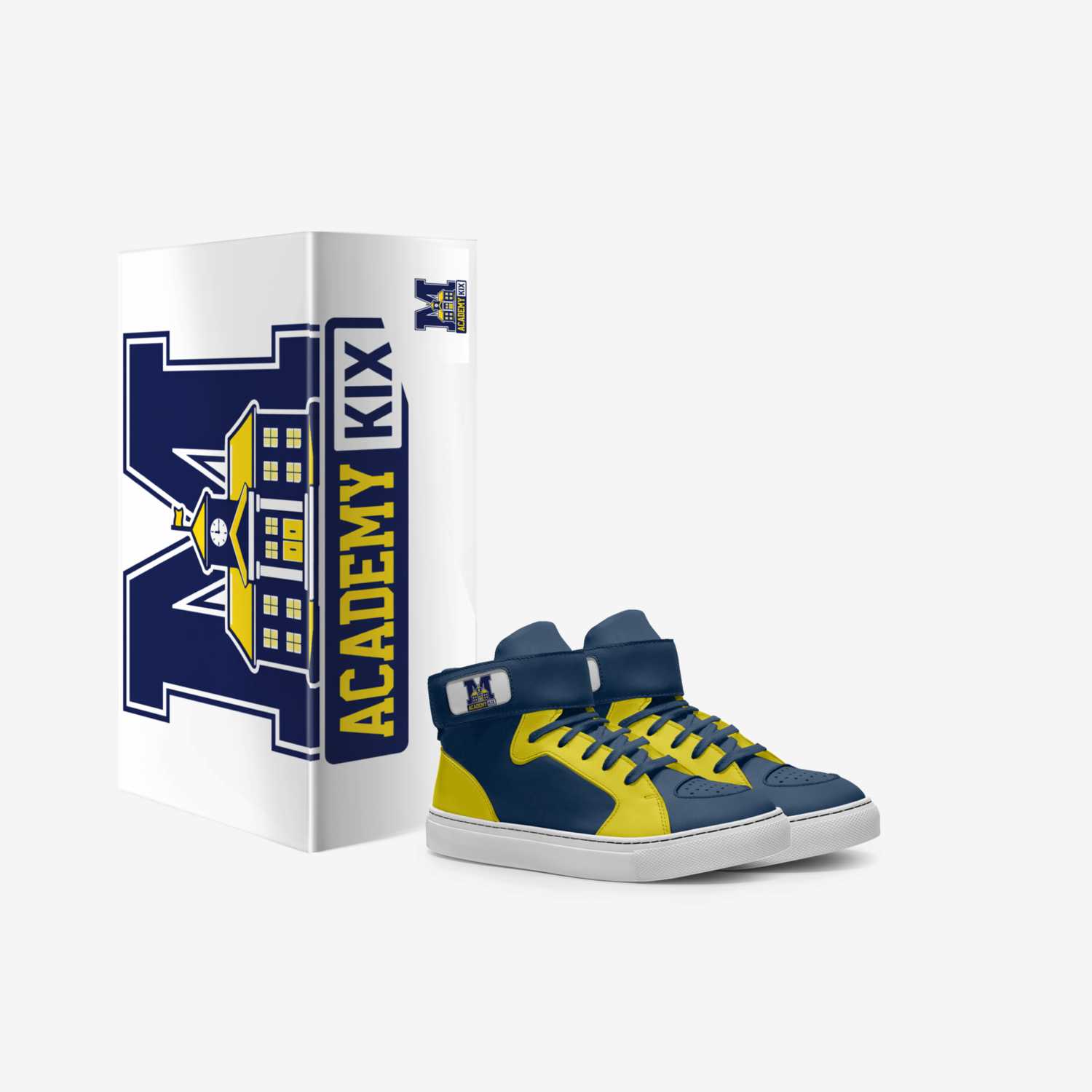 ACADEMY KIX custom made in Italy shoes by Patrick Jones | Box view