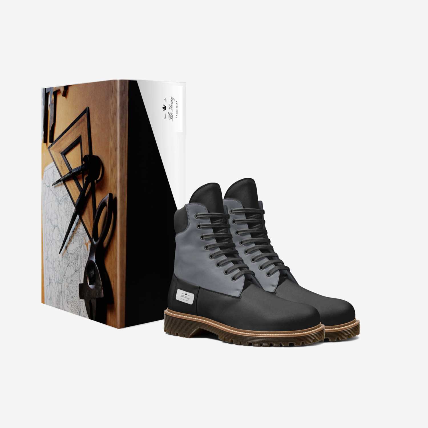 Blk Honey custom made in Italy shoes by Latoshia Capel | Box view