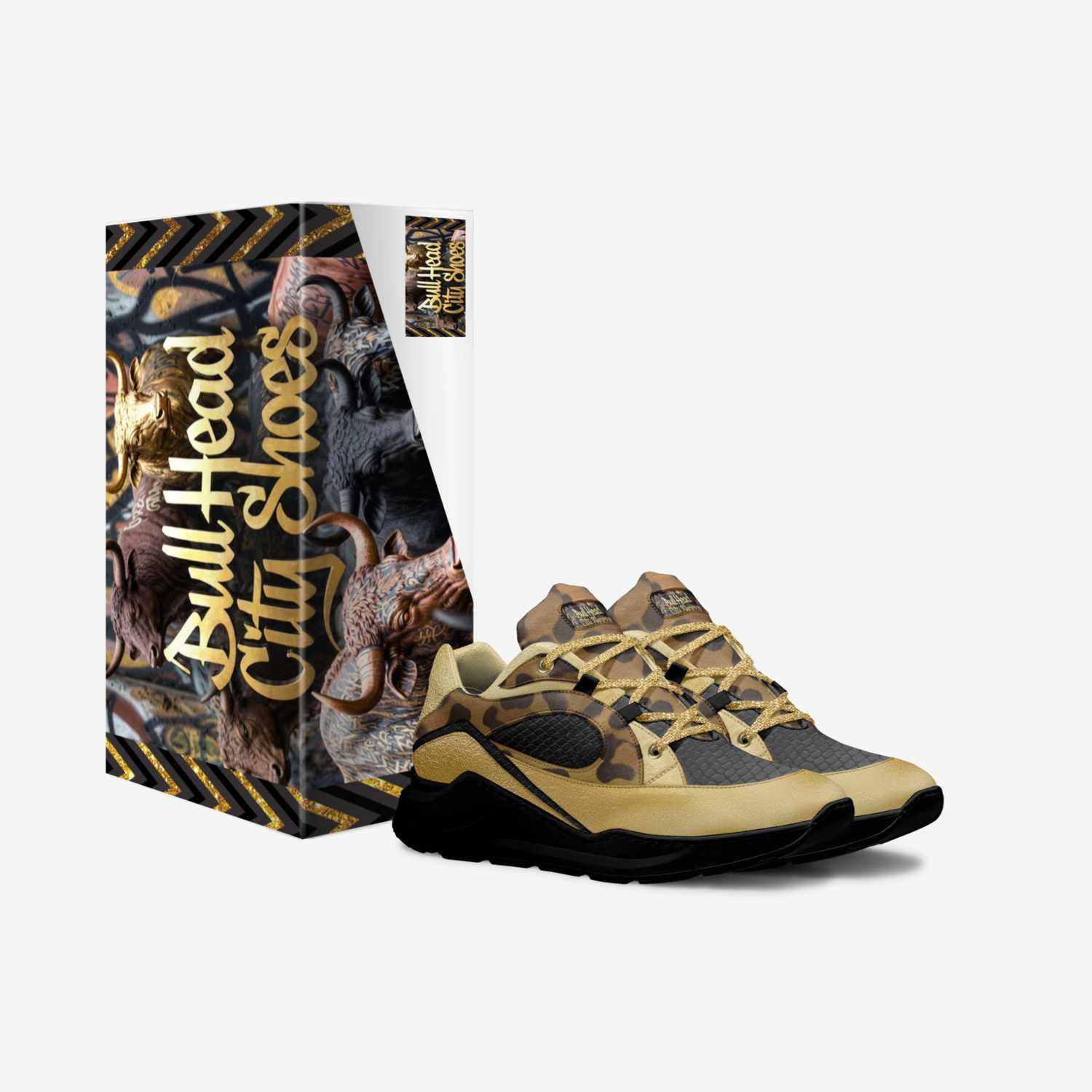 BullHead City  custom made in Italy shoes by Susan Pierce | Box view