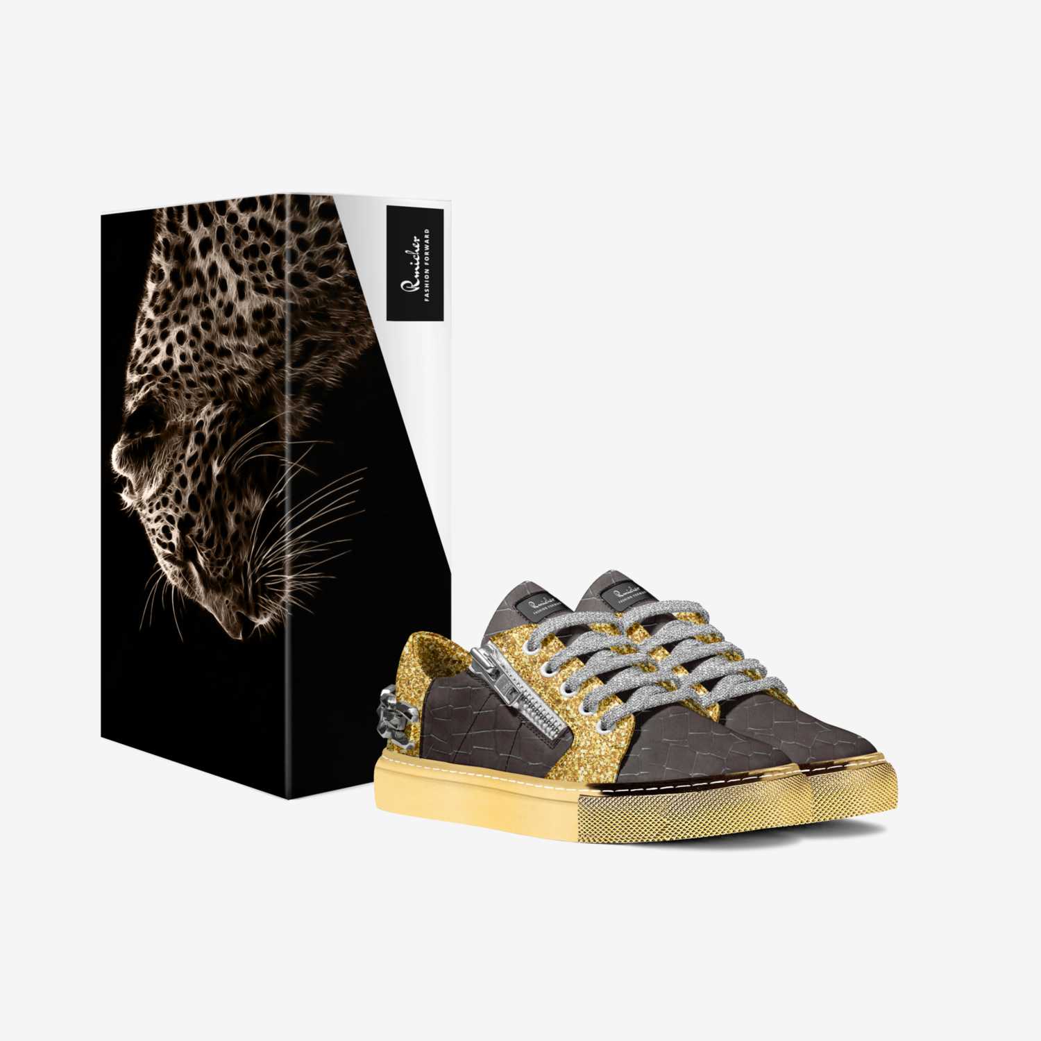 Rmicher custom made in Italy shoes by Fredner Reserve | Box view