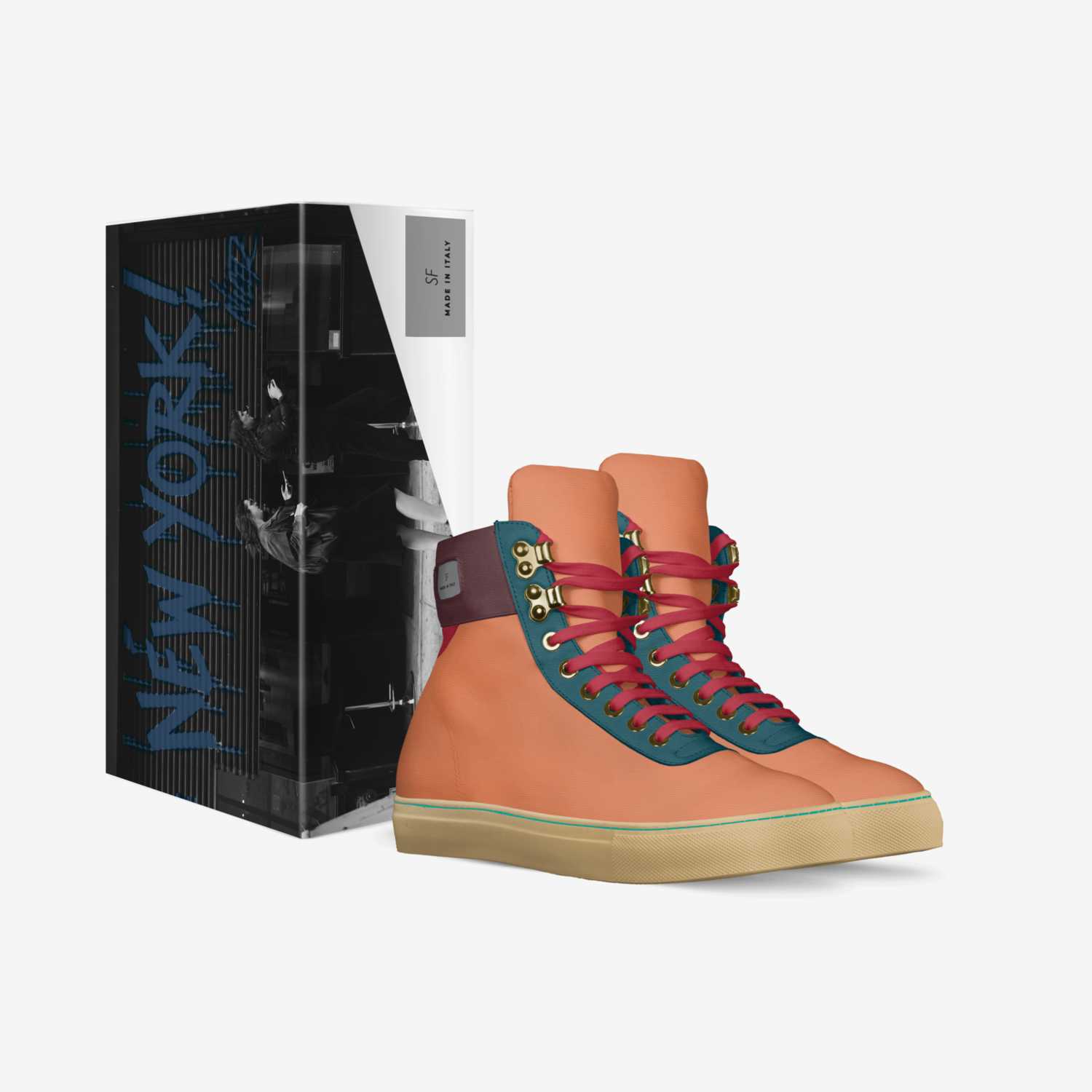 SUPA FEIN  custom made in Italy shoes by Laporsher Riley | Box view