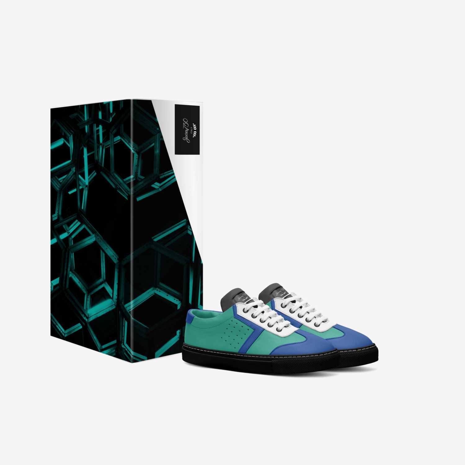 Jaces750 custom made in Italy shoes by James Edwards | Box view
