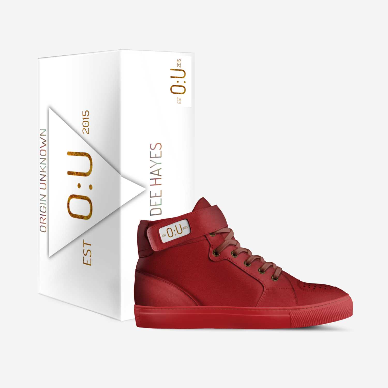 Origin Unknown  custom made in Italy shoes by Donald Hayes | Box view
