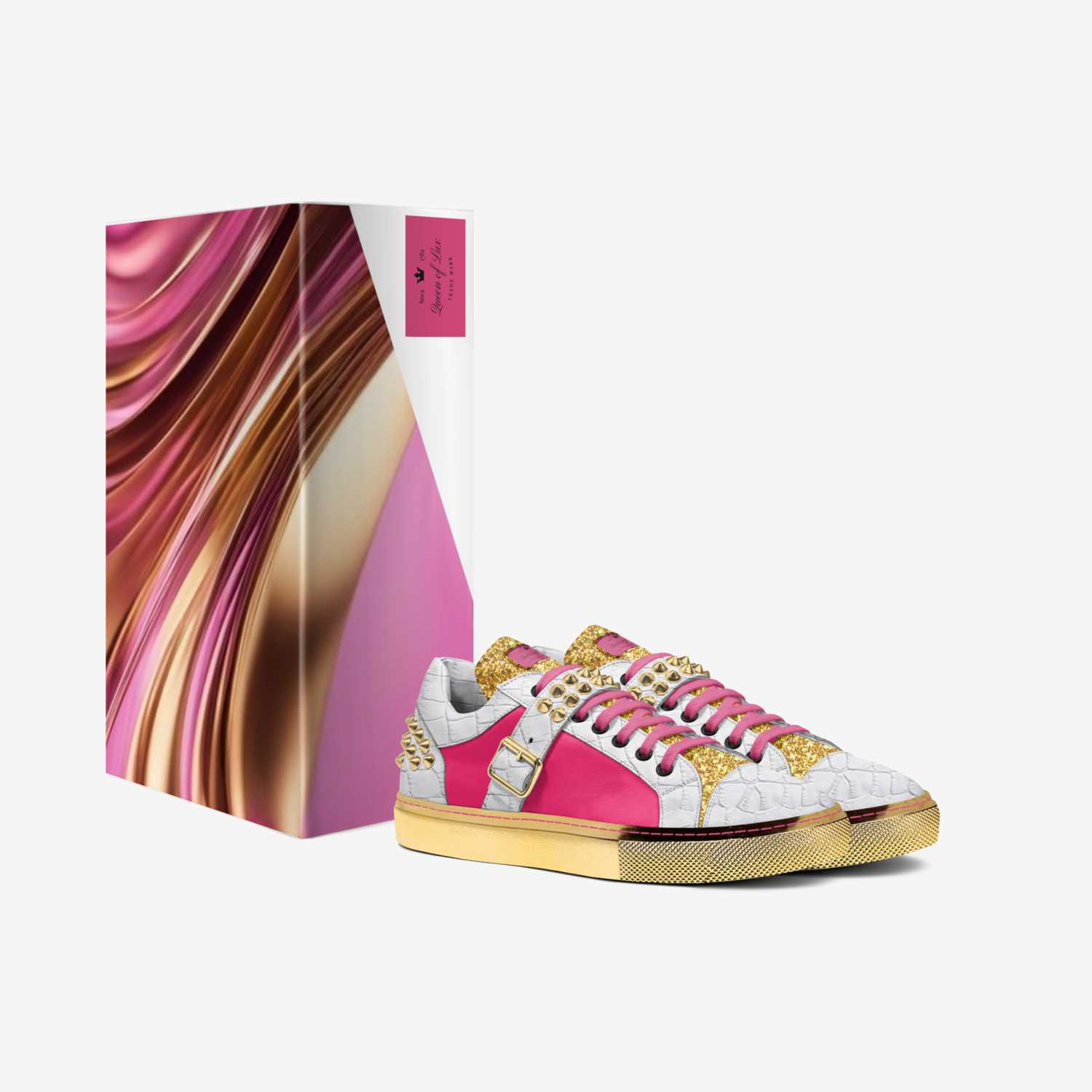 Queen of Lux custom made in Italy shoes by Brianna Kelly | Box view