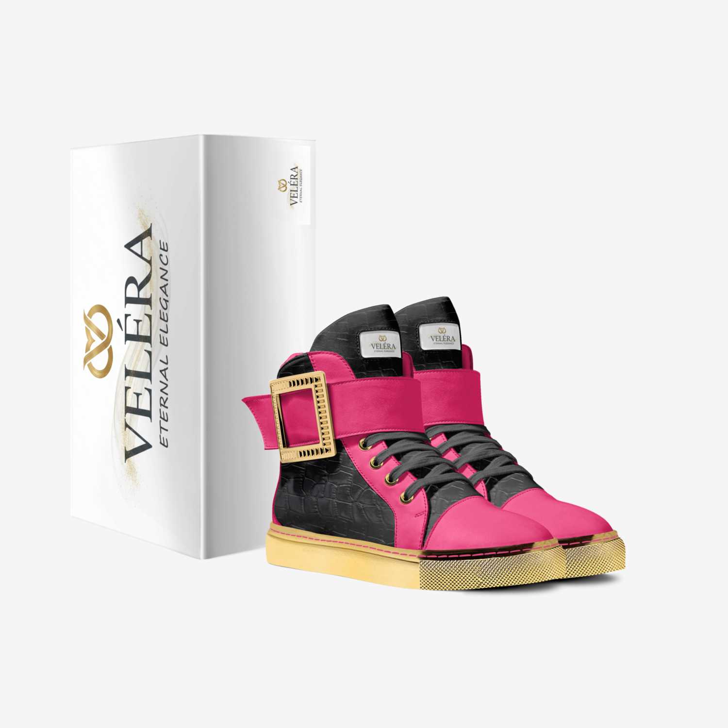 VELÉRA custom made in Italy shoes by Shaunyece Darling | Box view