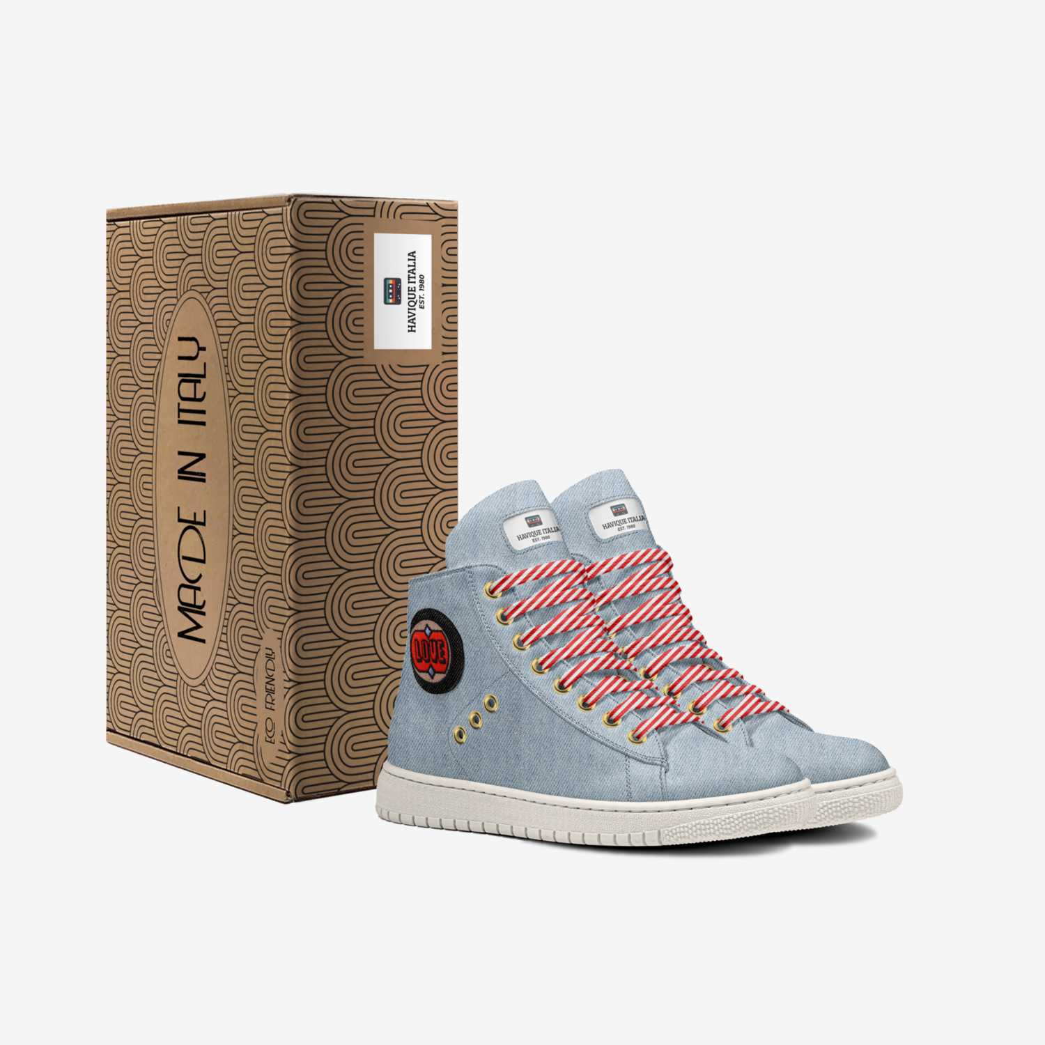 Caparius custom made in Italy shoes by Maars Harvey | Box view