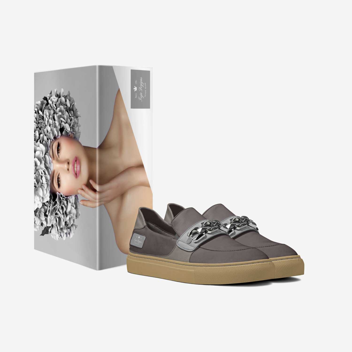 Treja Dezigns custom made in Italy shoes by Nicole Stallworth | Box view