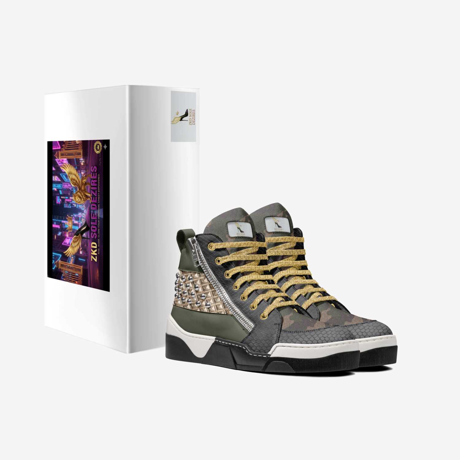 ZKD SOLE DEZIRES custom made in Italy shoes by Zoey King | Box view