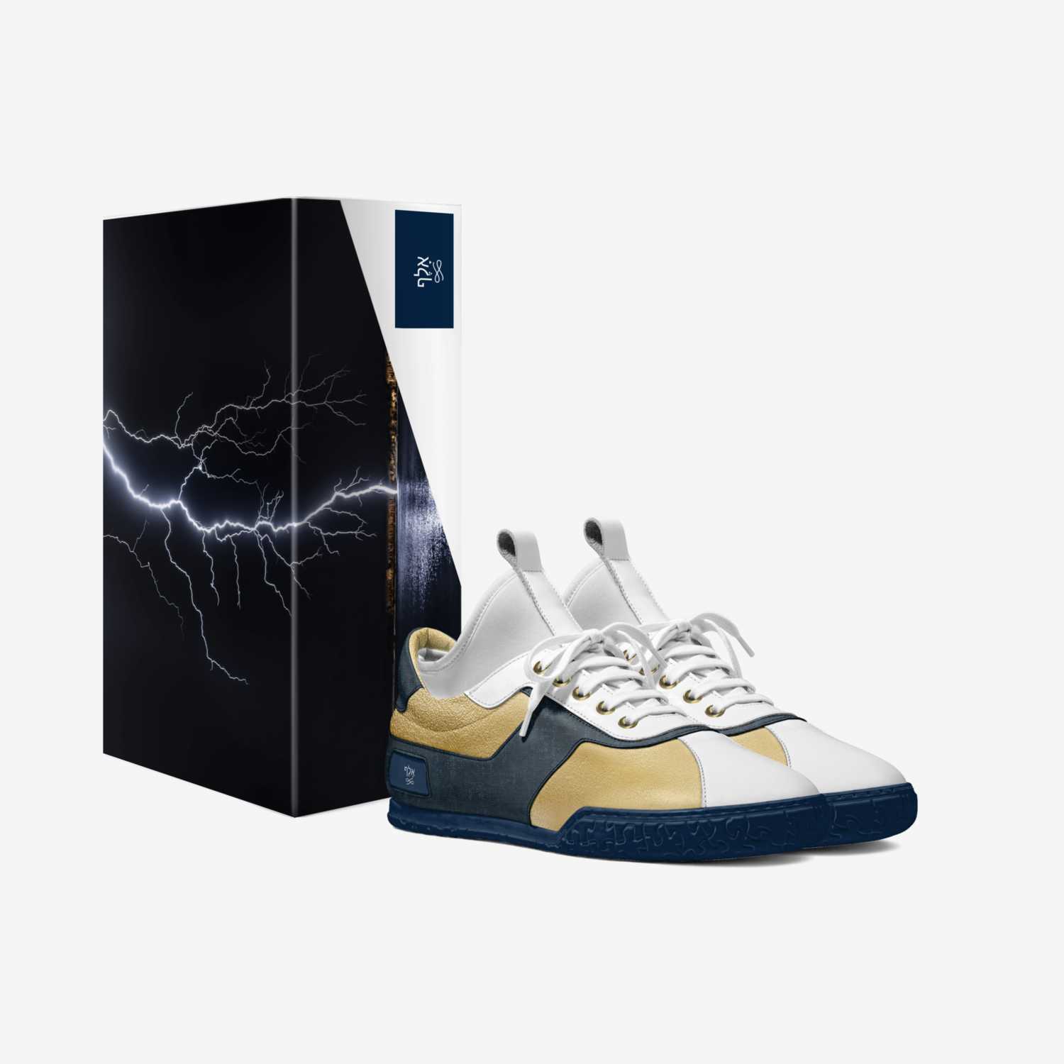 אָלֶף  custom made in Italy shoes by Joanna Sanchez | Box view