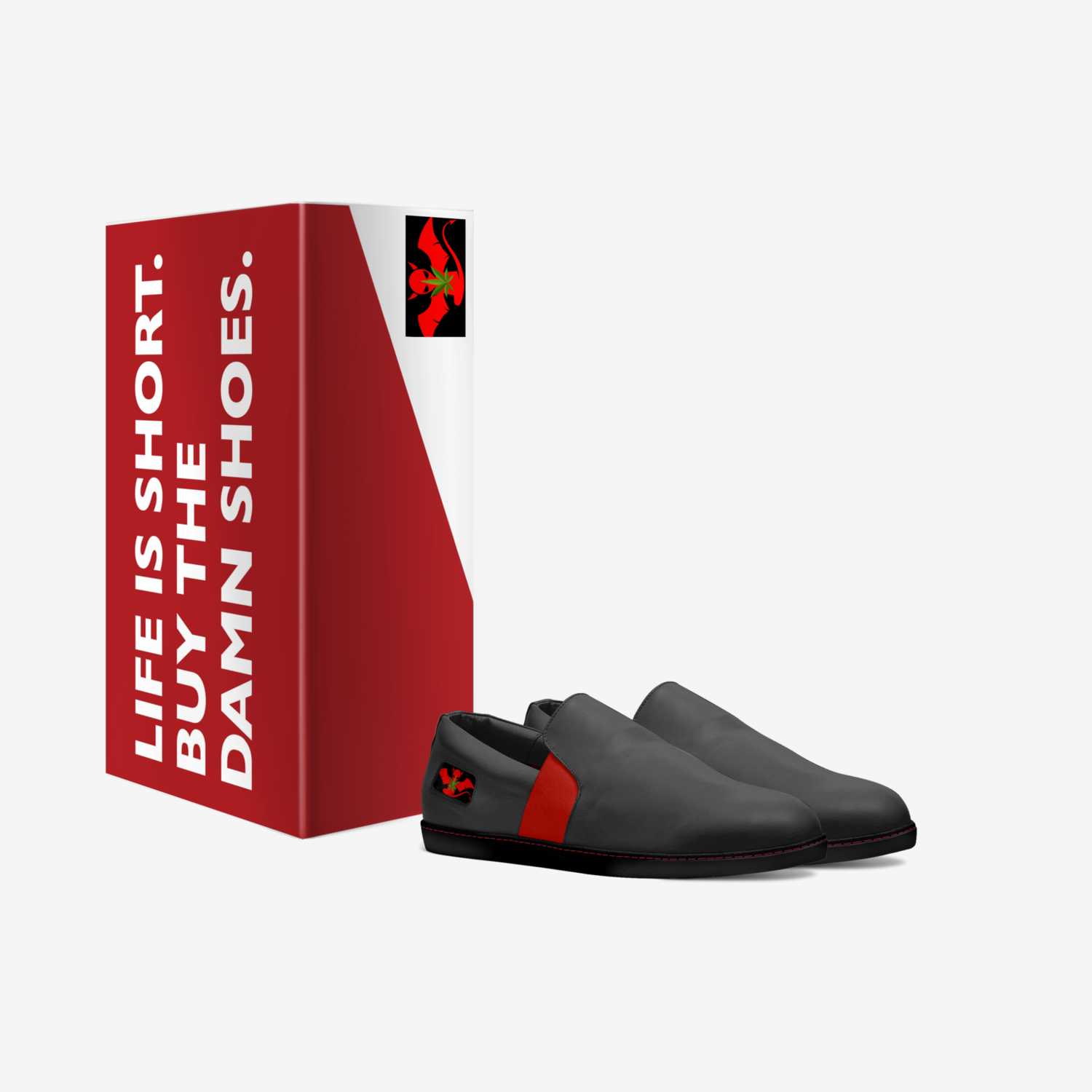 Johnny D. custom made in Italy shoes by John Ibert | Box view