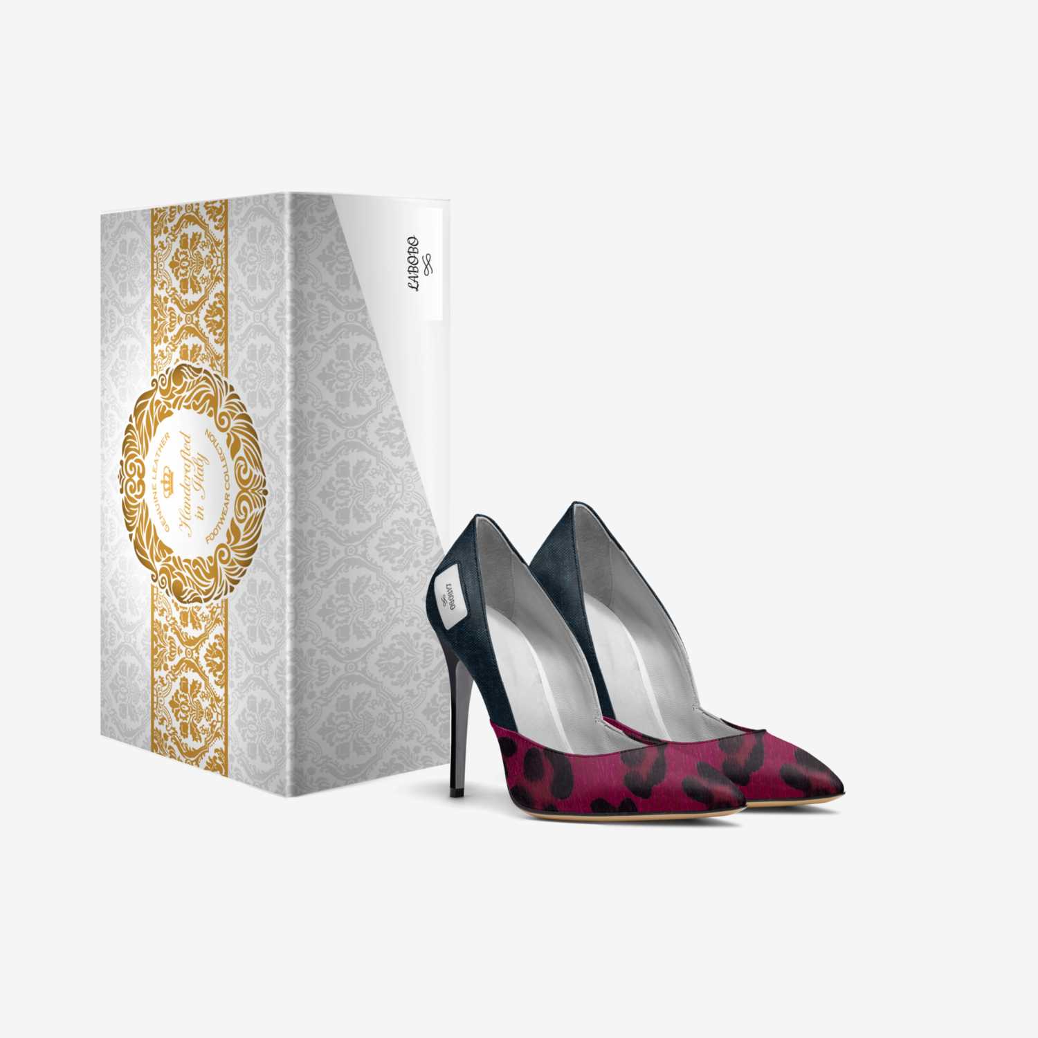 LABOBO custom made in Italy shoes by Delali Agyekum | Box view