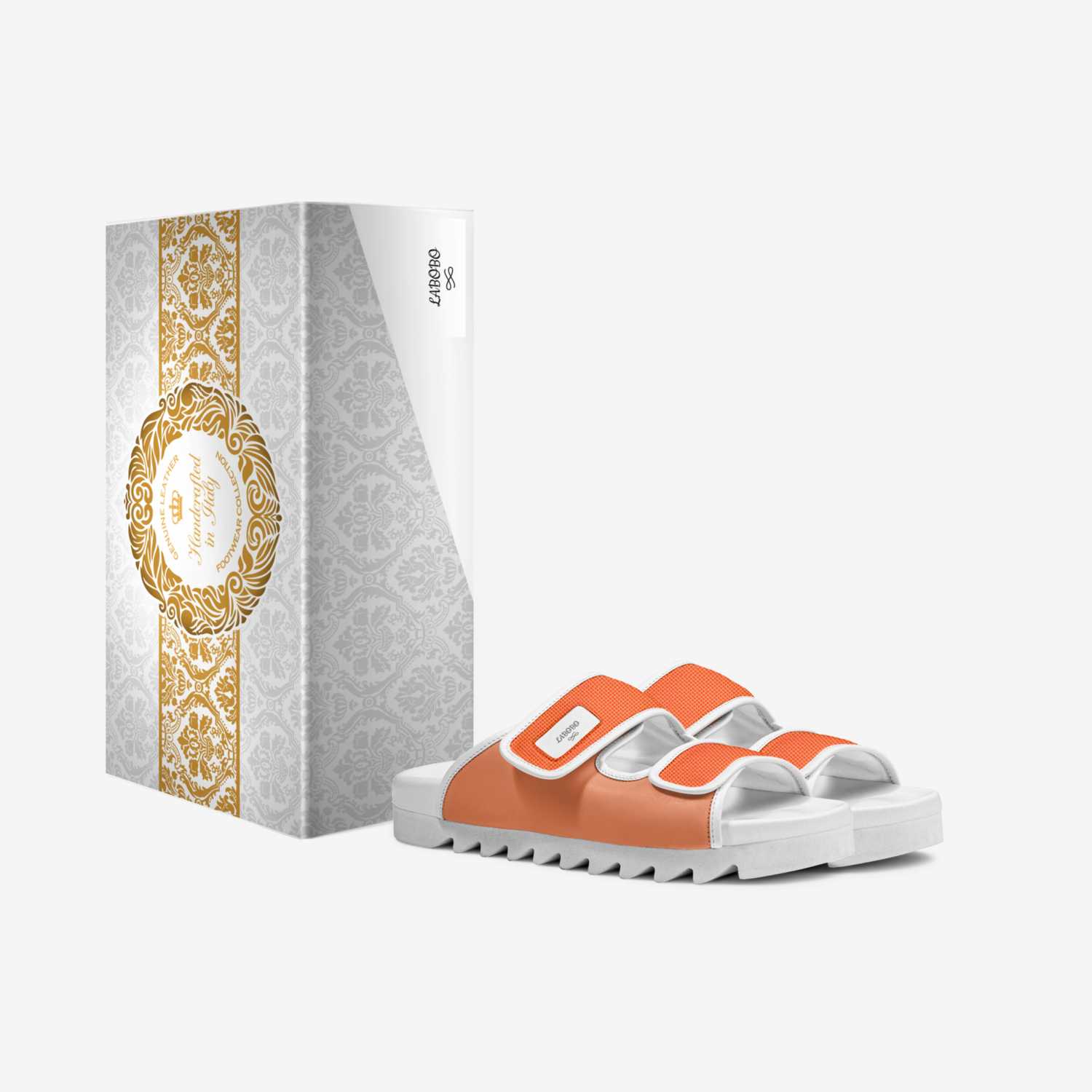 LABOBO custom made in Italy shoes by Delali Agyekum | Box view