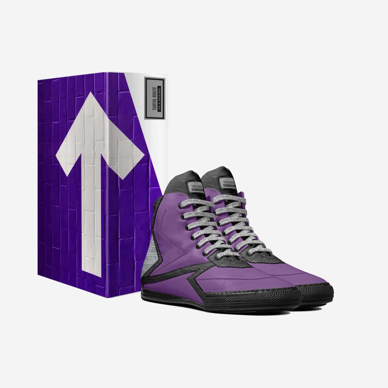 TURTUL ROUTE custom made in Italy shoes by Robert S Johnson | Box view