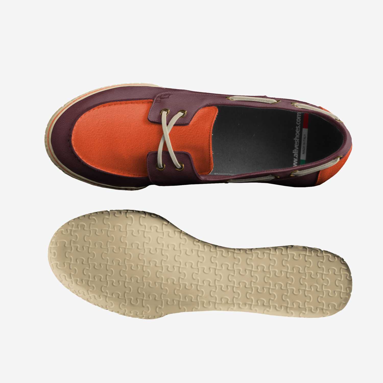 240G0_agency custom made in Italy shoes by Agency Aliveshoes | Top view