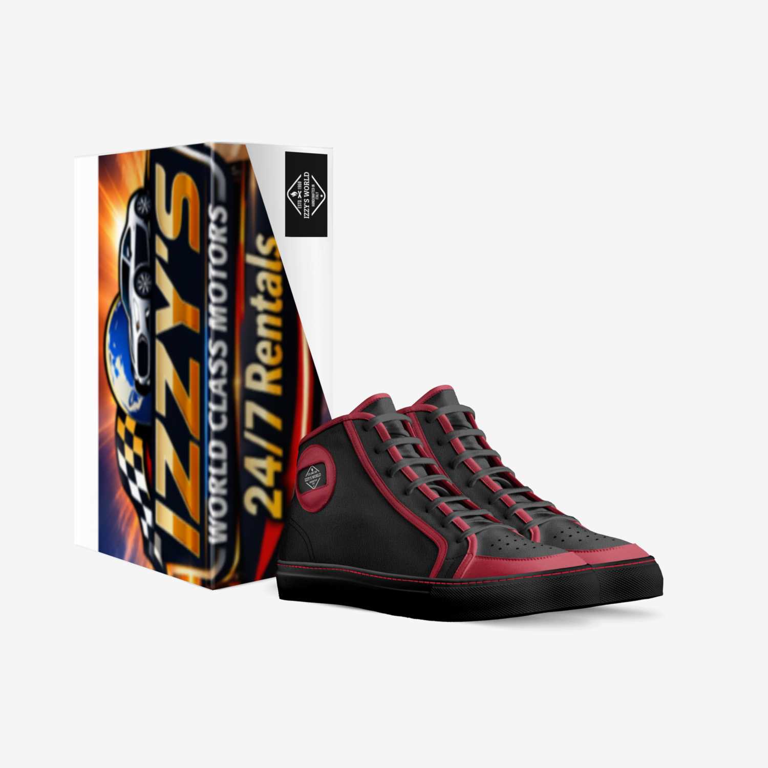  Izzy's World  custom made in Italy shoes by Tim Stapp | Box view