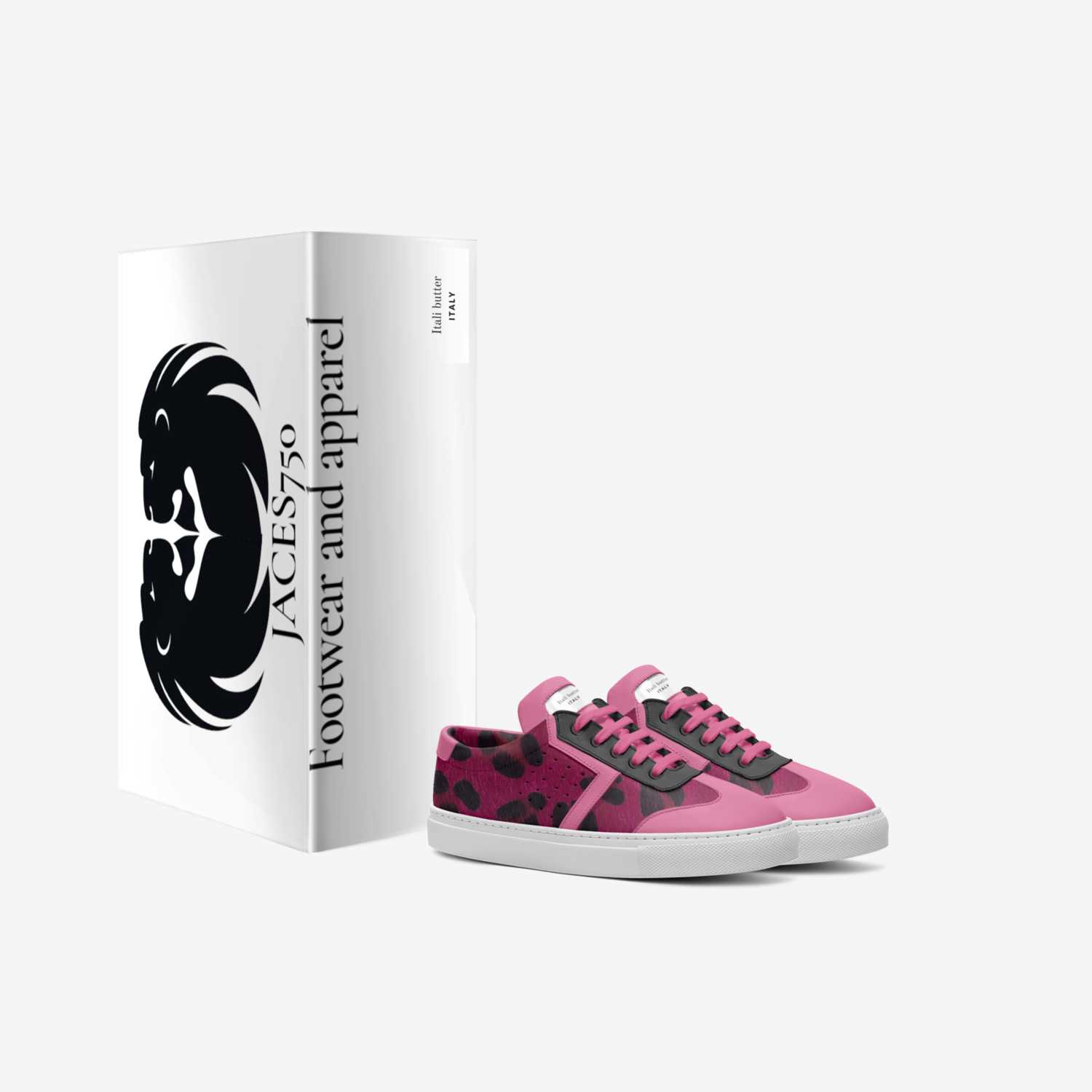 Itali butter custom made in Italy shoes by James Edwards | Box view