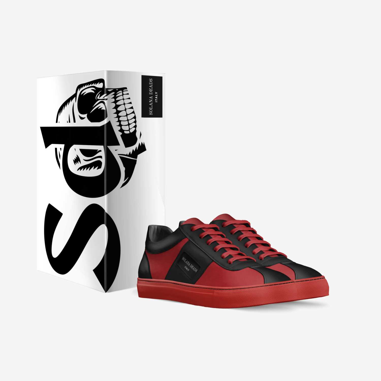 SOLANA DEADS custom made in Italy shoes by L3v3lz Godfrey | Box view