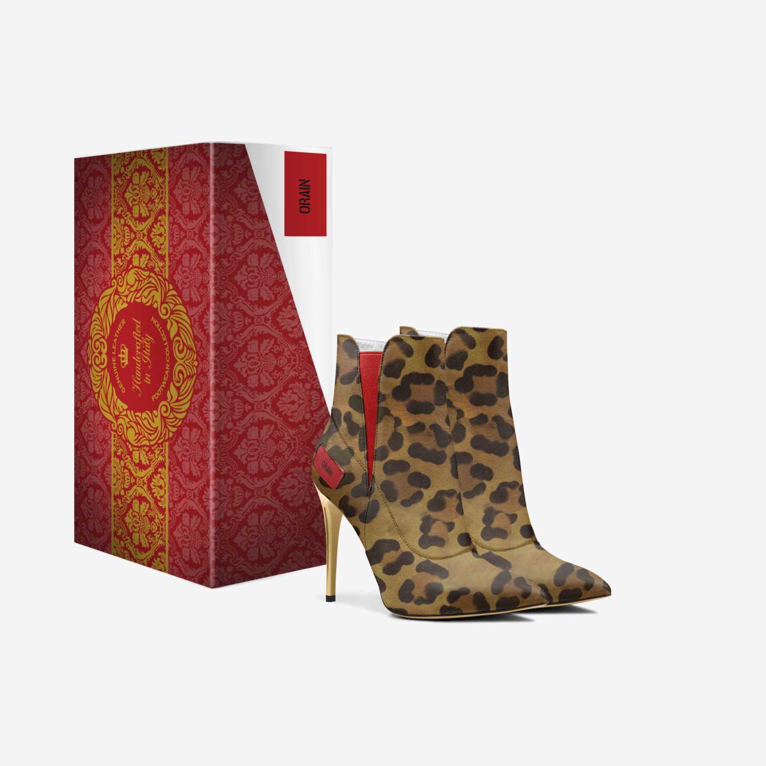 ORAIN  custom made in Italy shoes by Lashonta Brittingham | Box view