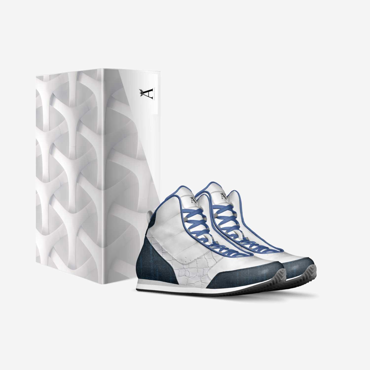 White Series  custom made in Italy shoes by Justin Perry | Box view