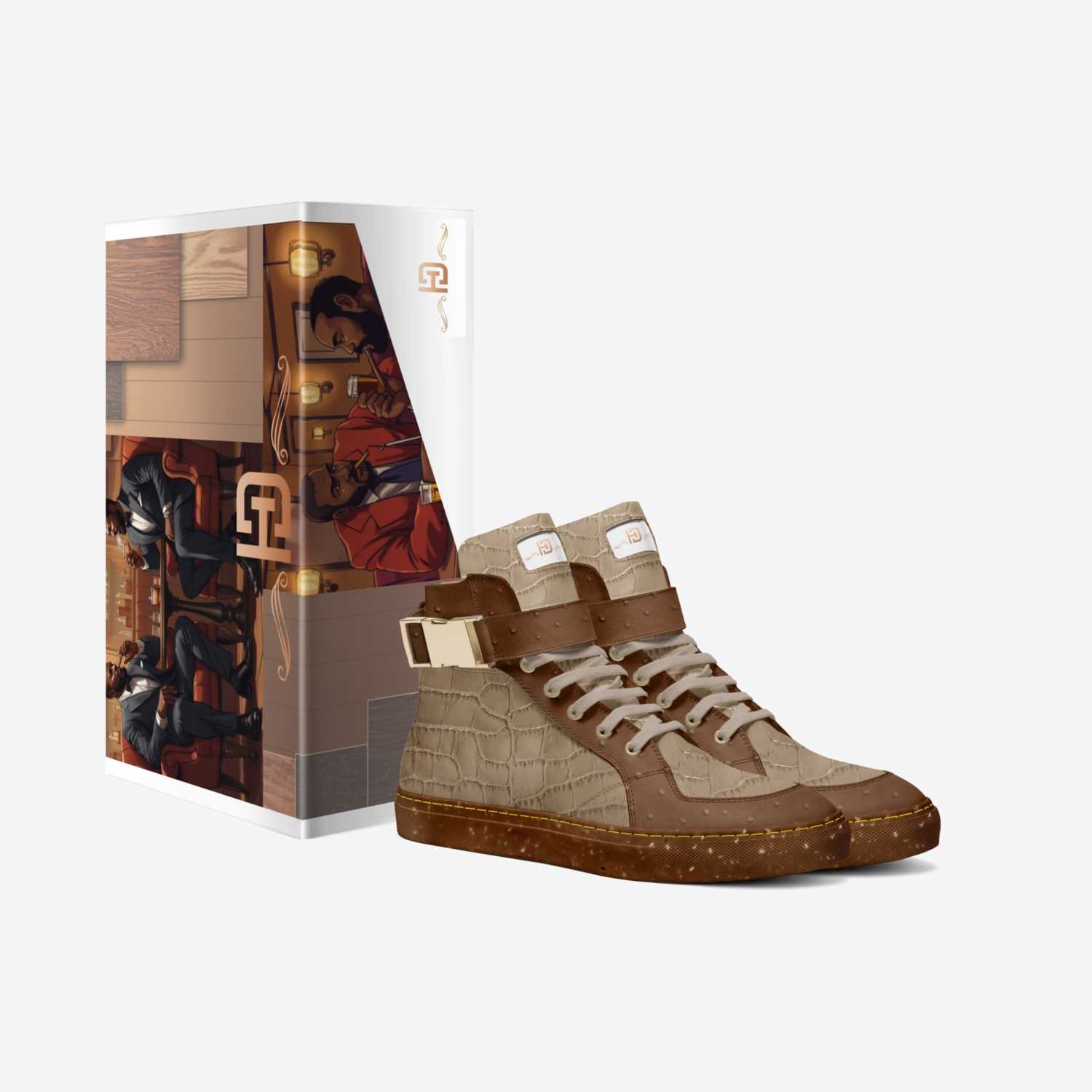 Soirée des Semelle custom made in Italy shoes by Jonathan Ellison | Box view