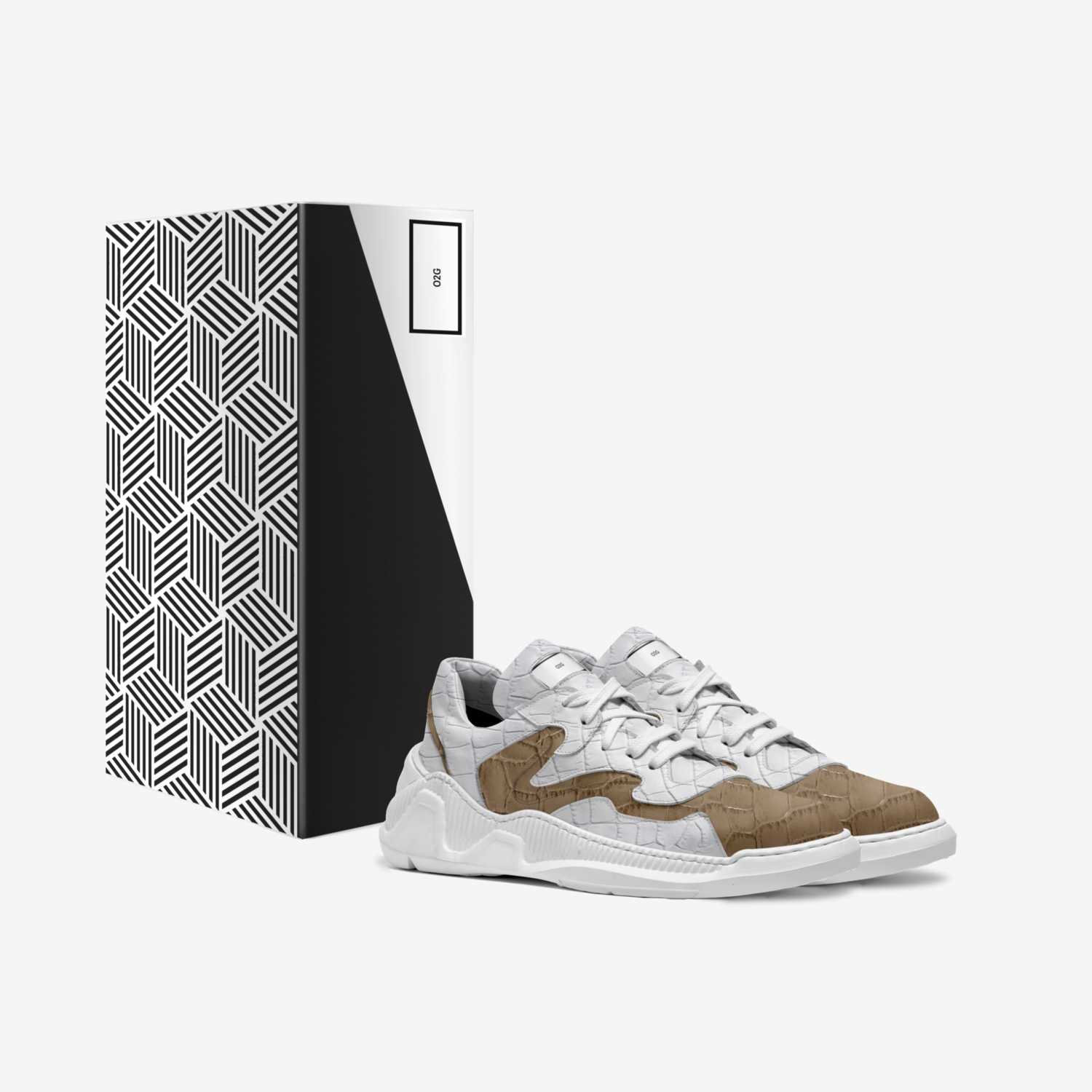 O2G custom made in Italy shoes by Jhqua Jones | Box view