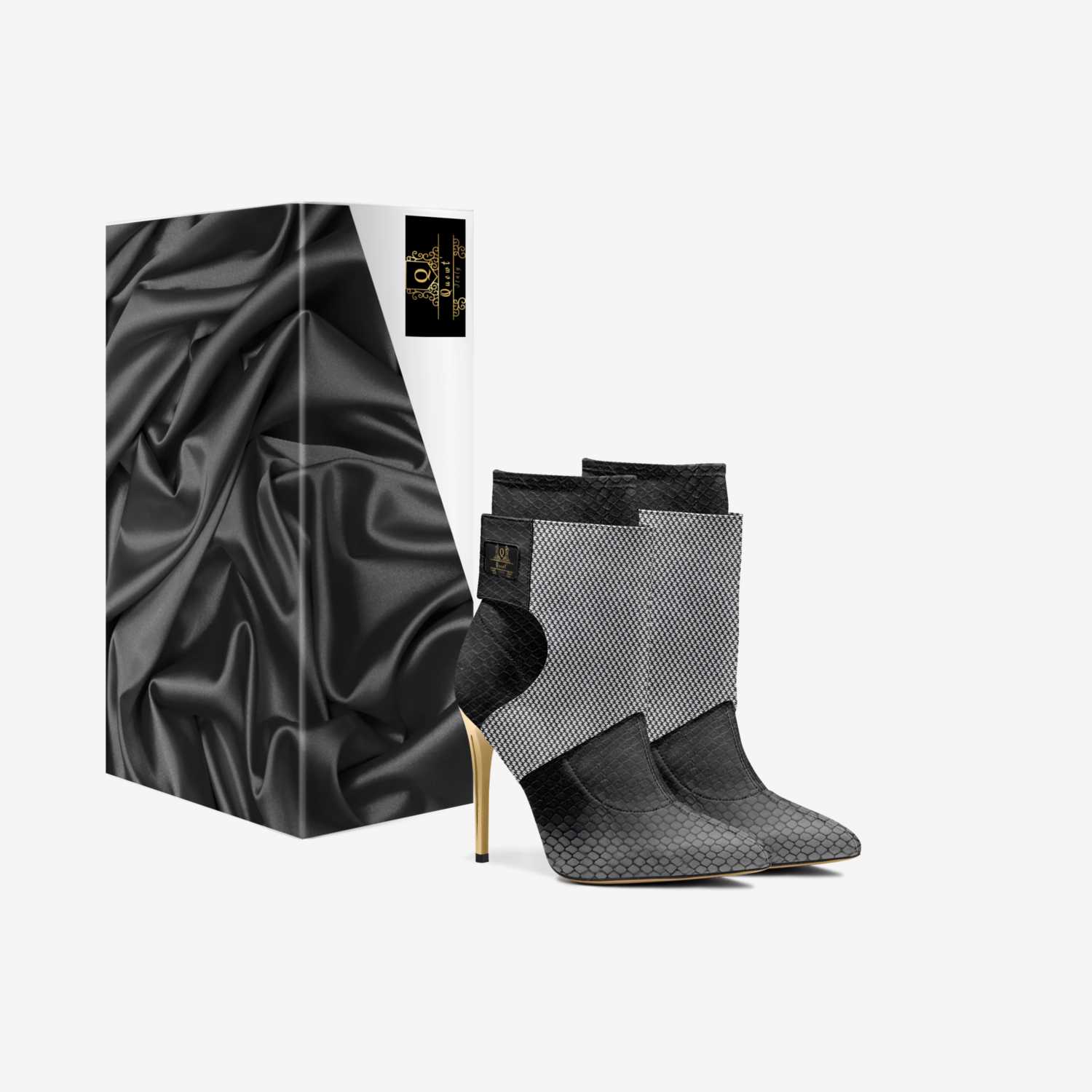 Quewt' custom made in Italy shoes by Rona'E Le'Shawn | Box view