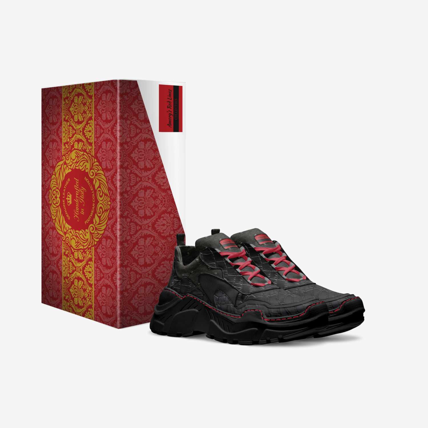 Amory’s  custom made in Italy shoes by Amory Bowden | Box view