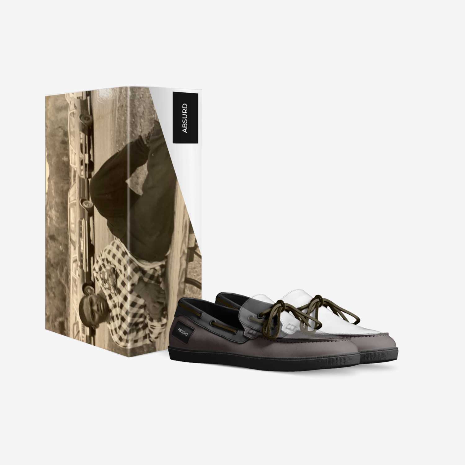 Absurd  custom made in Italy shoes by Javan Buckner | Box view