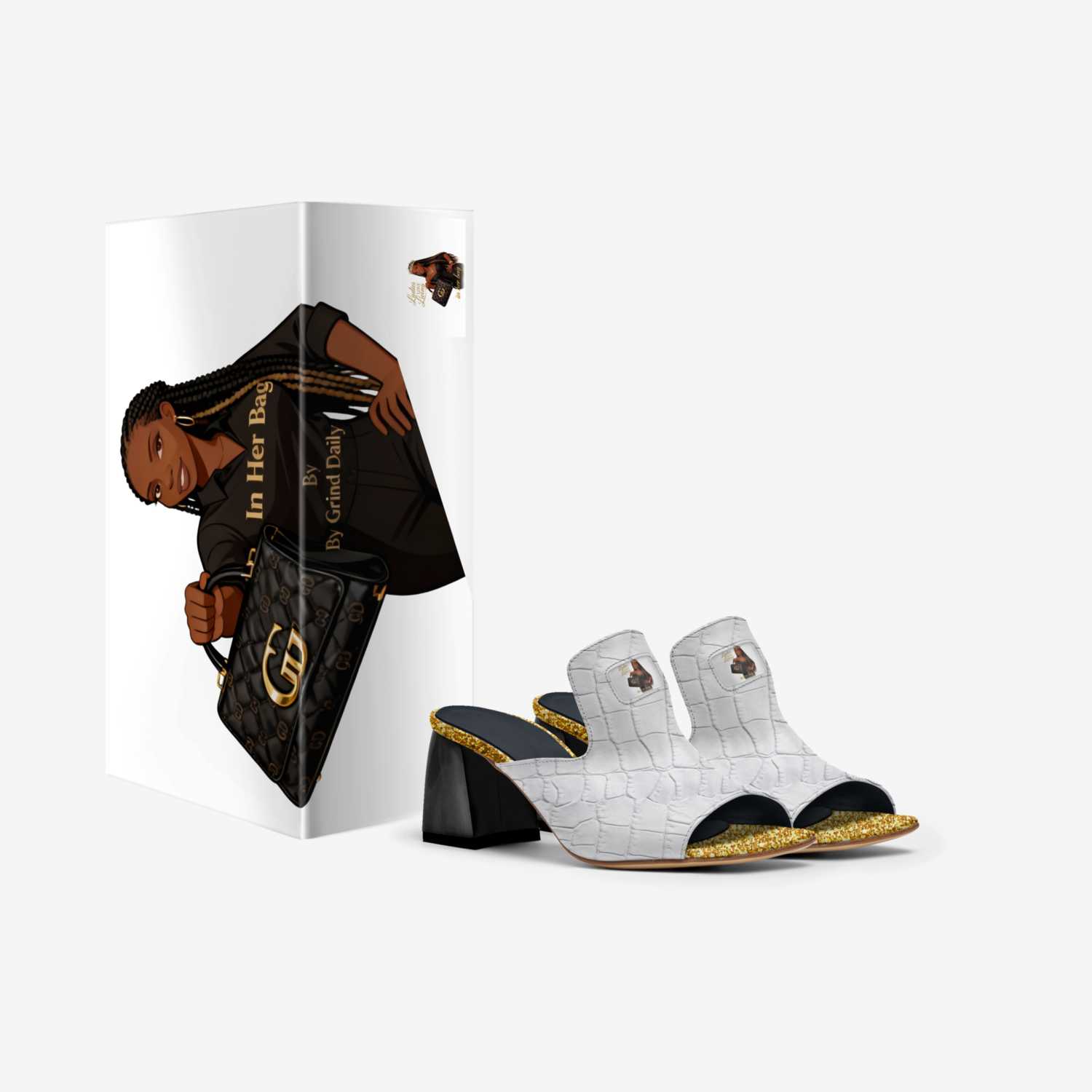 Ladies Love Living custom made in Italy shoes by Jonathon Jackson | Box view