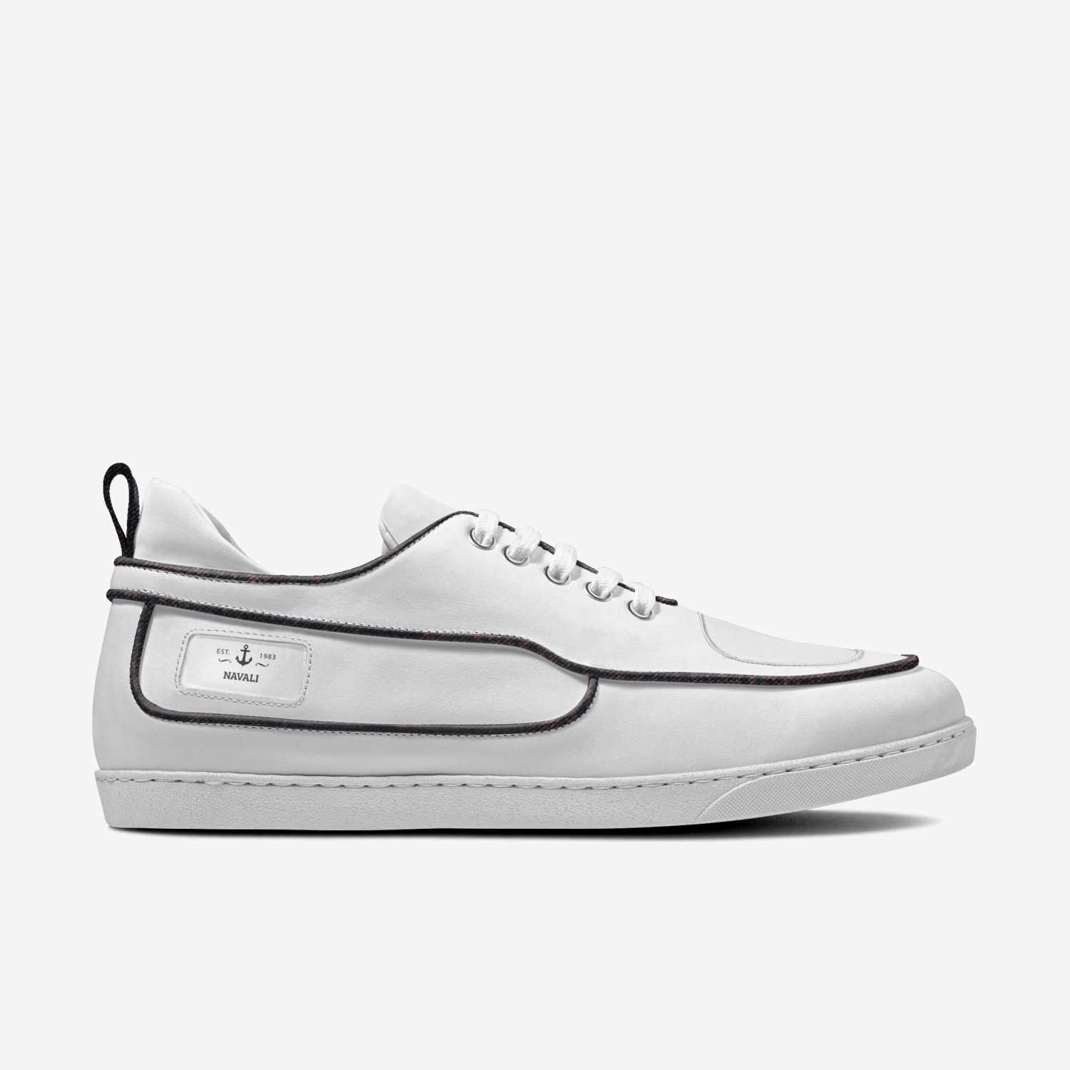 Navali custom made in Italy shoes by Thabo Ntsane | Side view